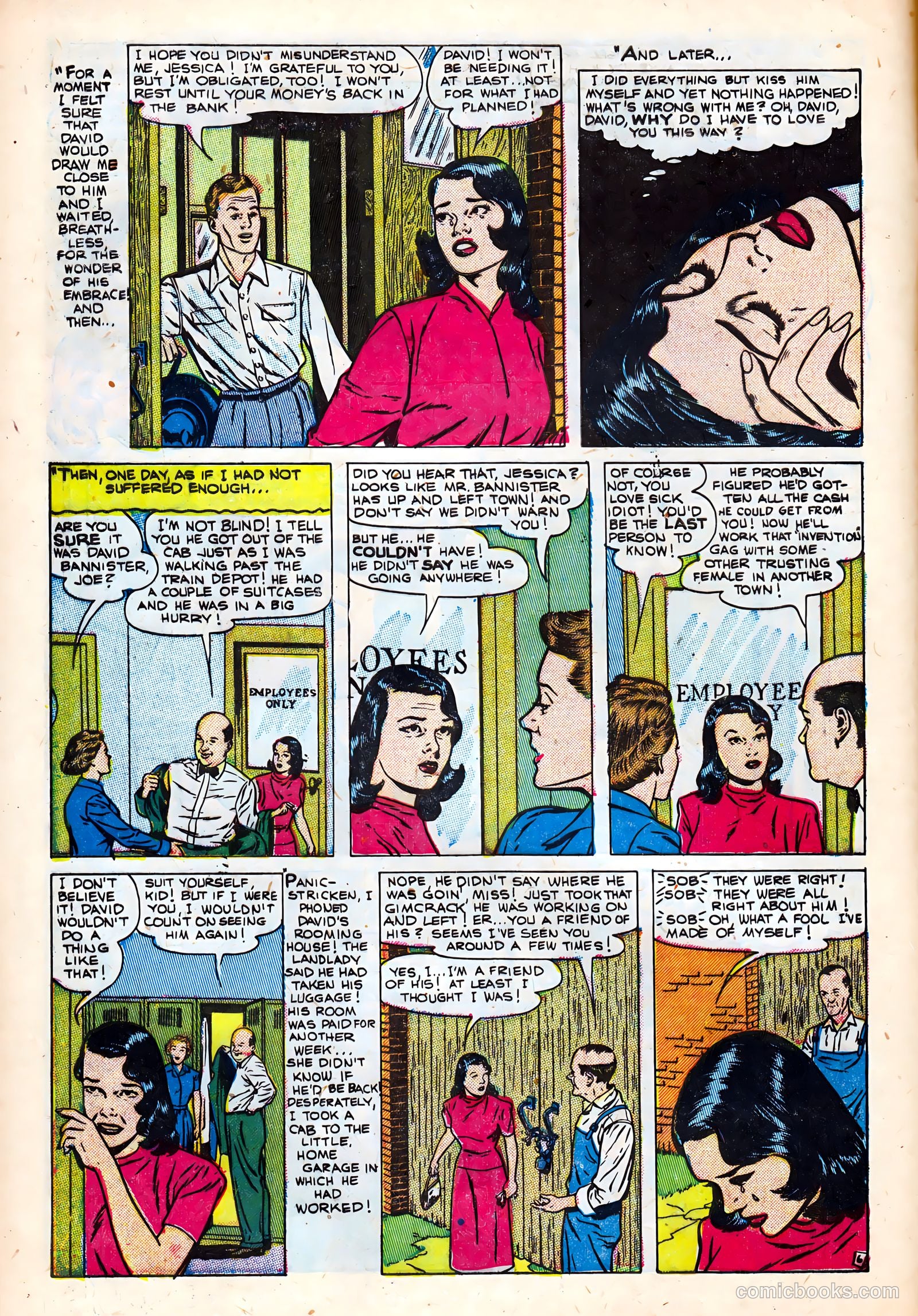 Intimate Love #21 (1953) — page 8 of 36