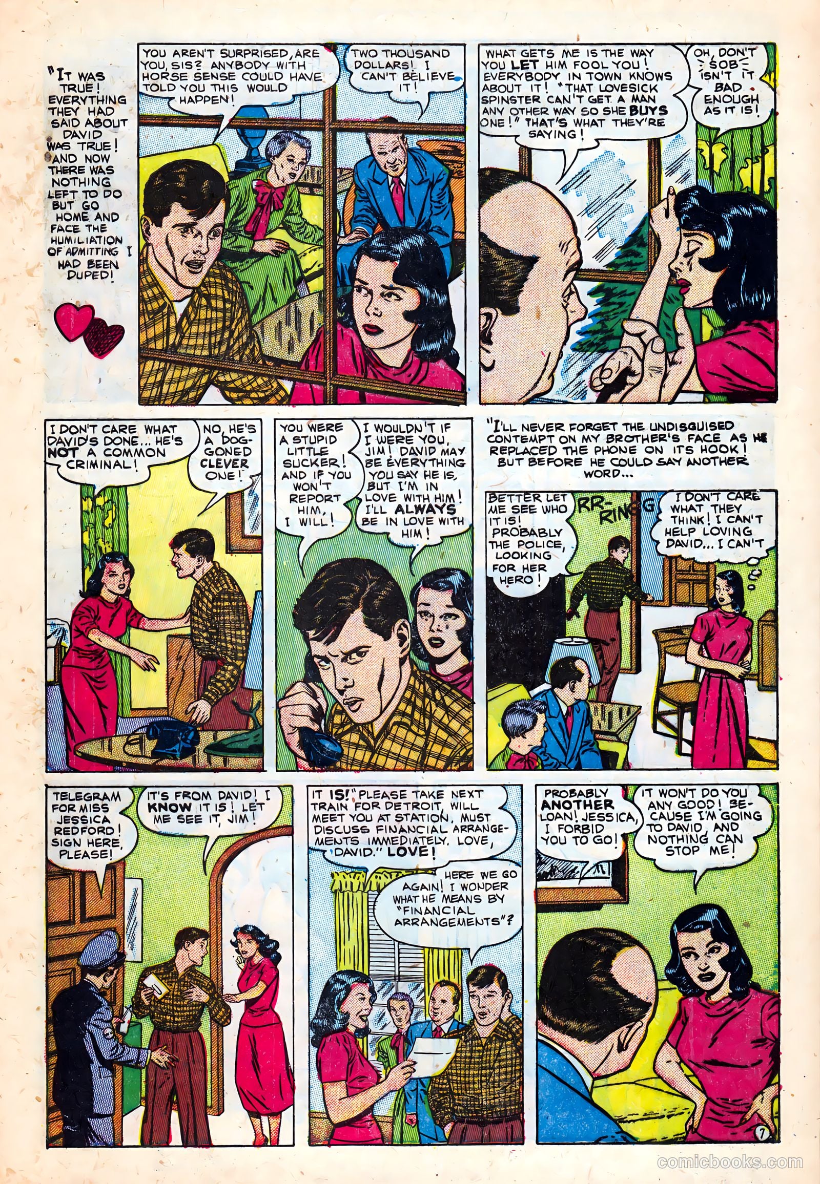 Intimate Love #21 (1953) — page 9 of 36