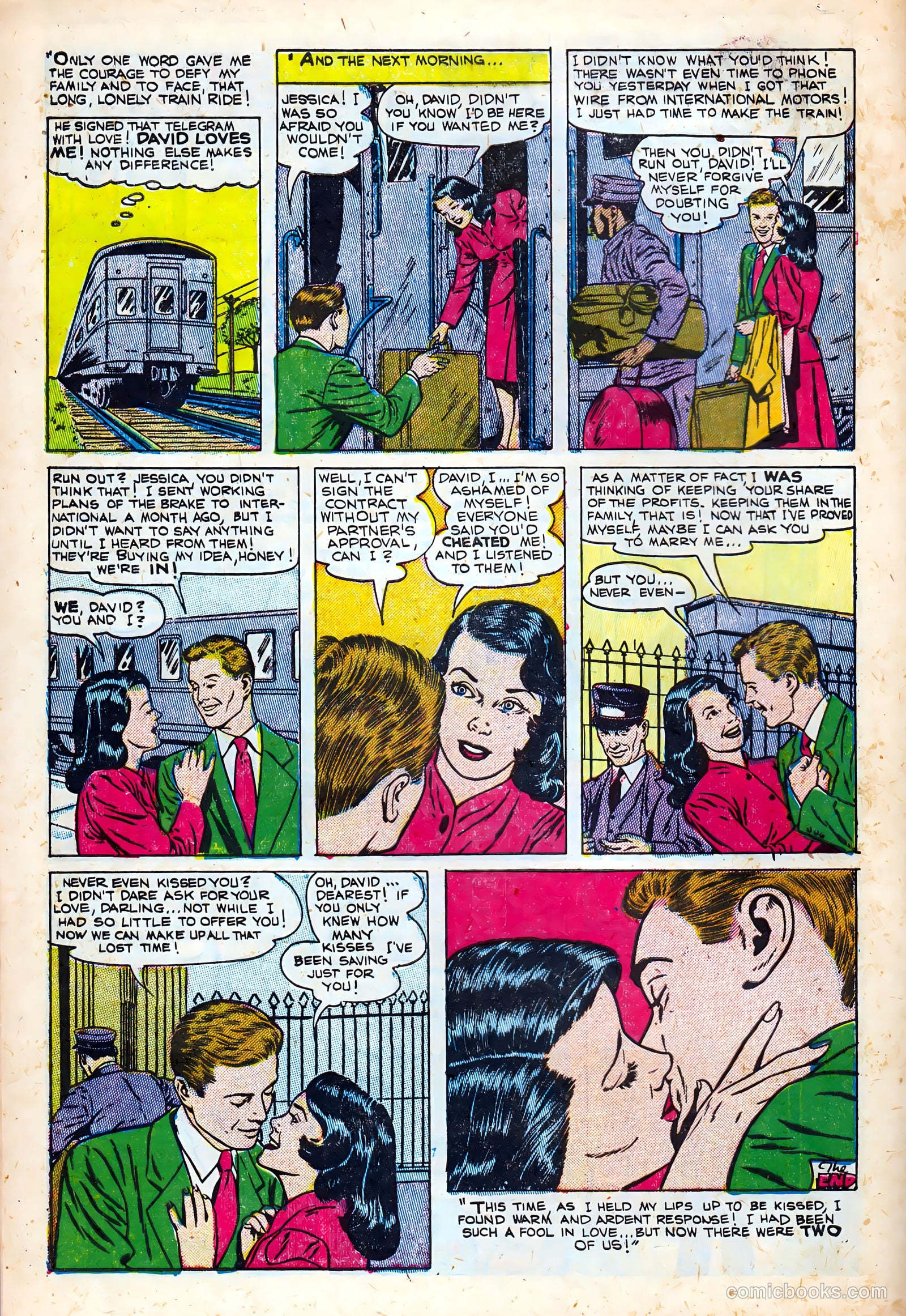 Intimate Love #21 (1953) — page 10 of 36