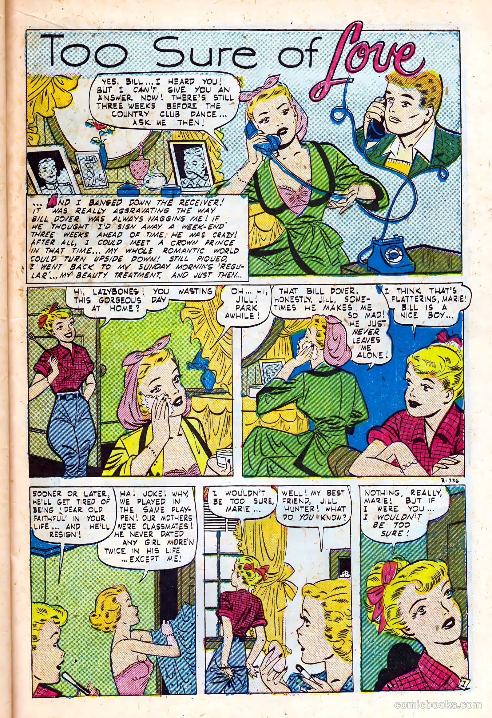 Intimate Love #21 (1953) — page 31 of 36