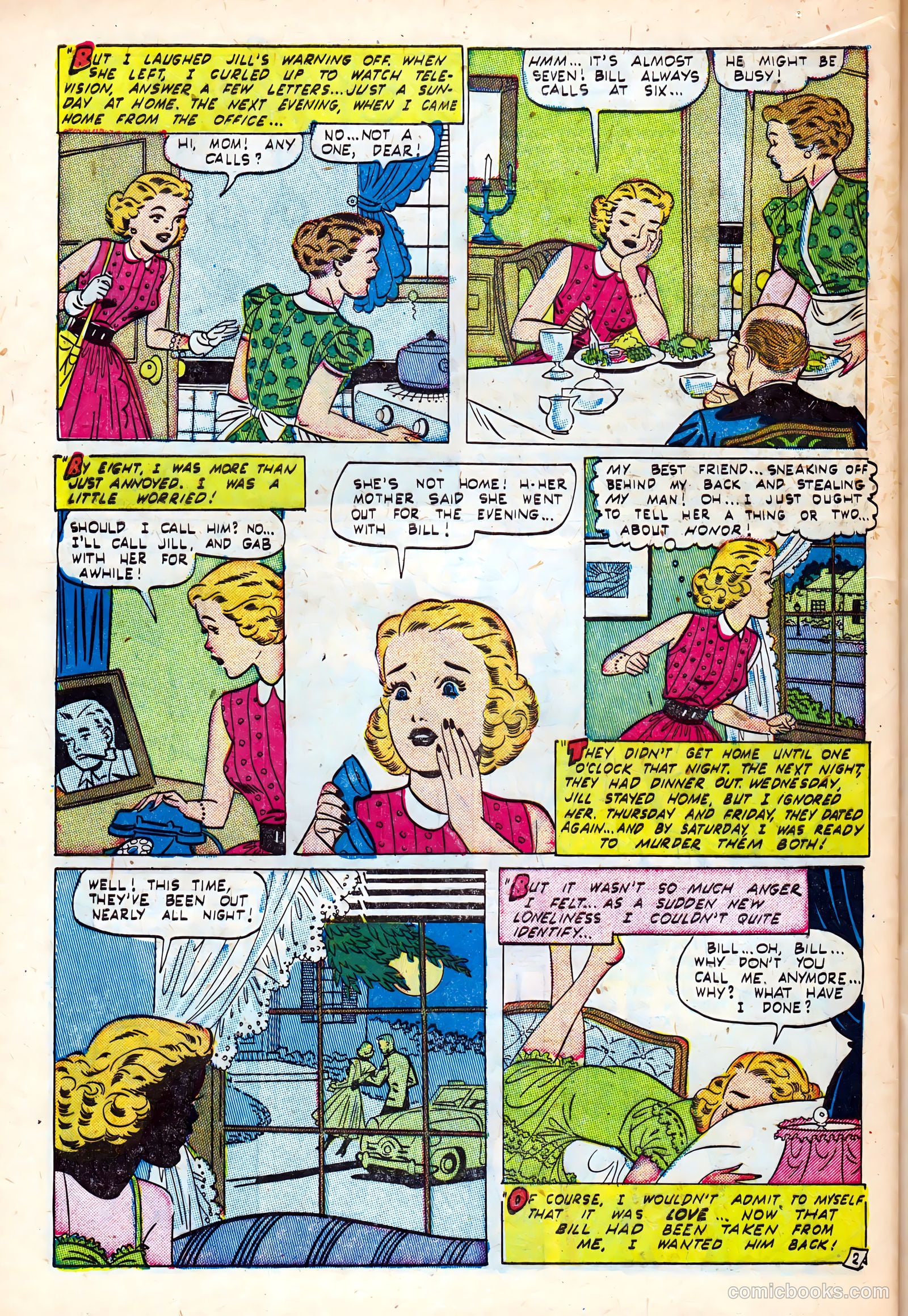 Intimate Love #21 (1953) — page 32 of 36