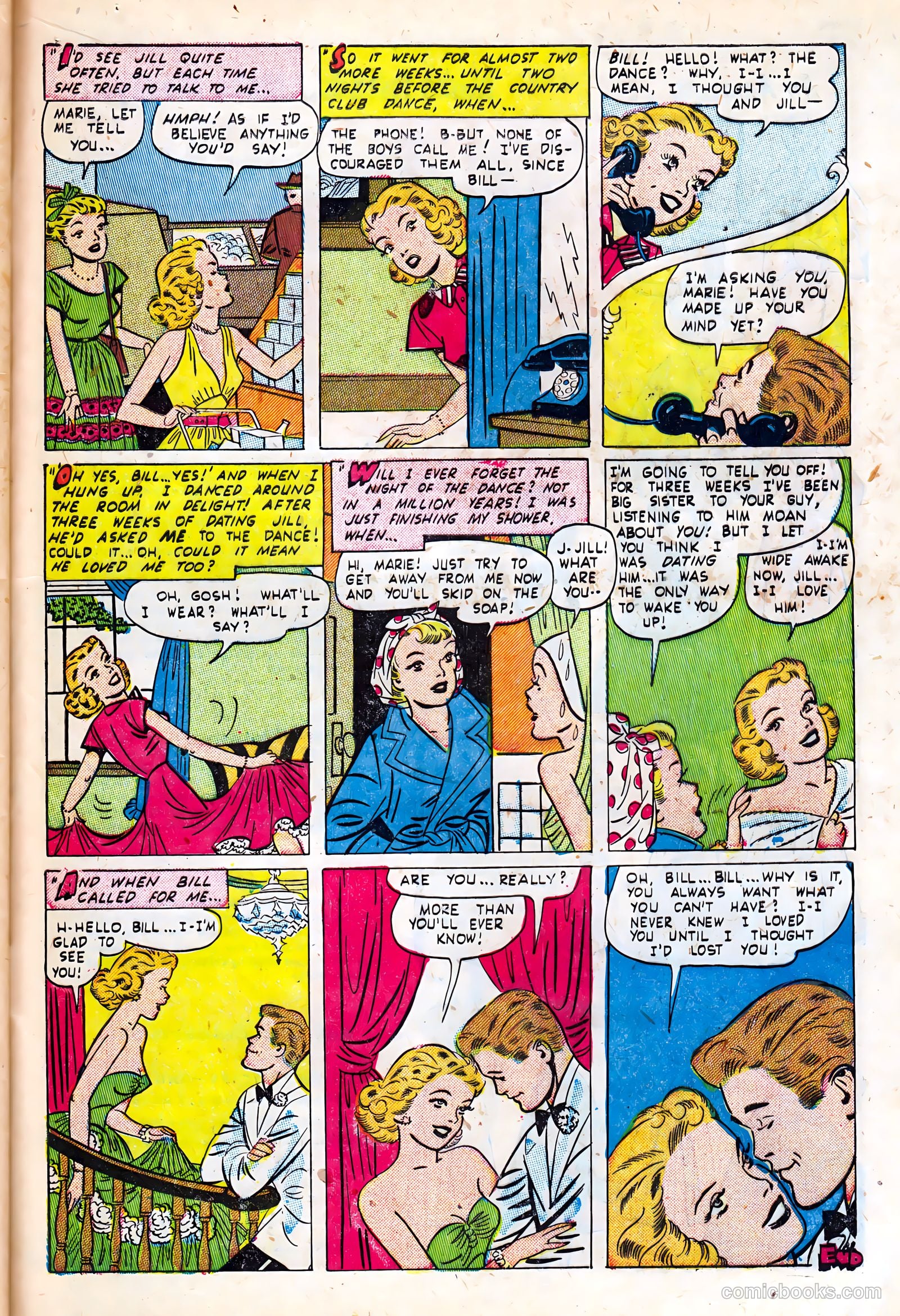 Intimate Love #21 (1953) — page 33 of 36