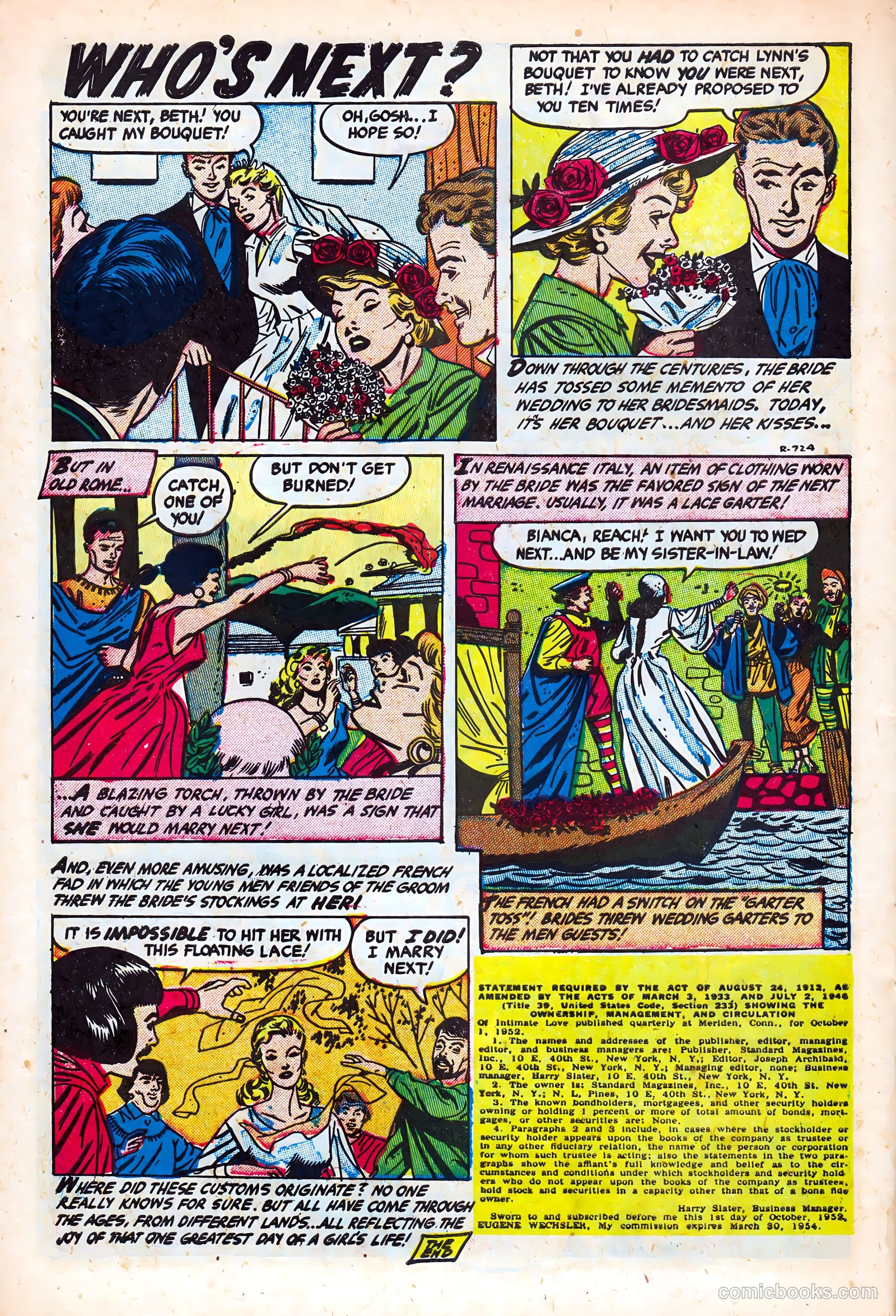 Intimate Love #22 (1953) — page 30 of 36