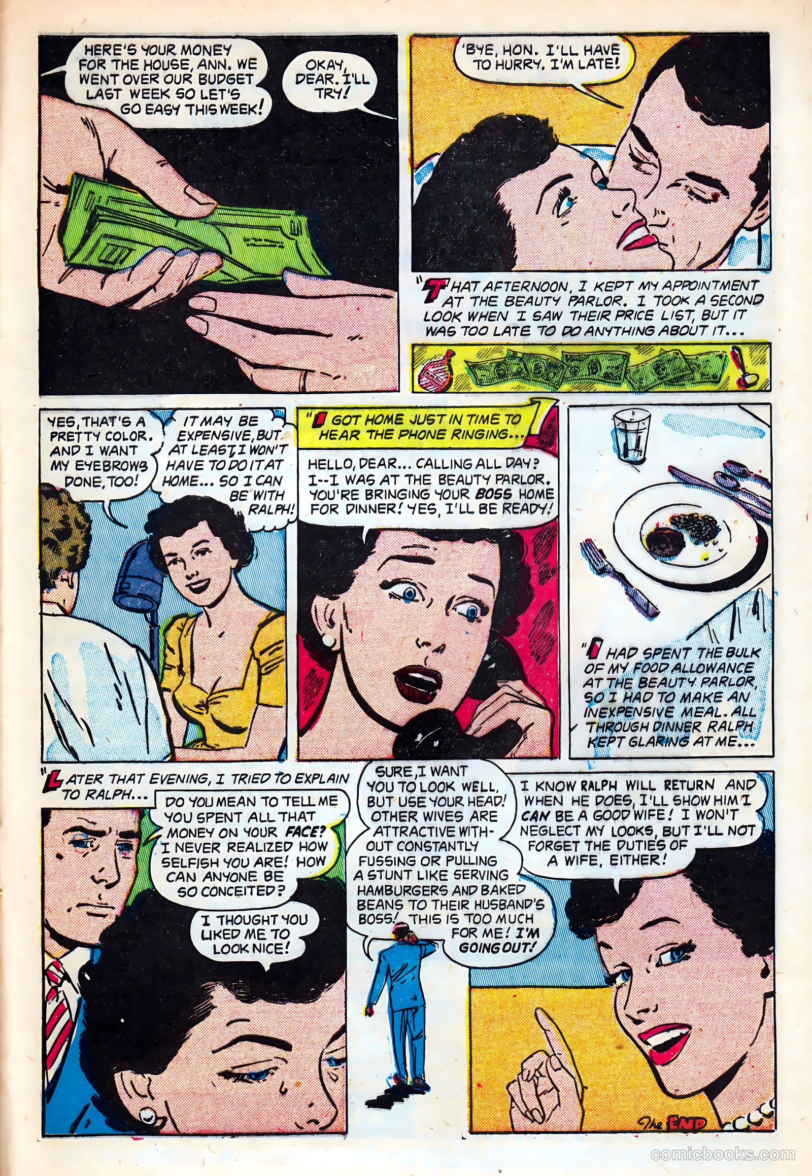 Intimate Love #22 (1953) — page 33 of 36