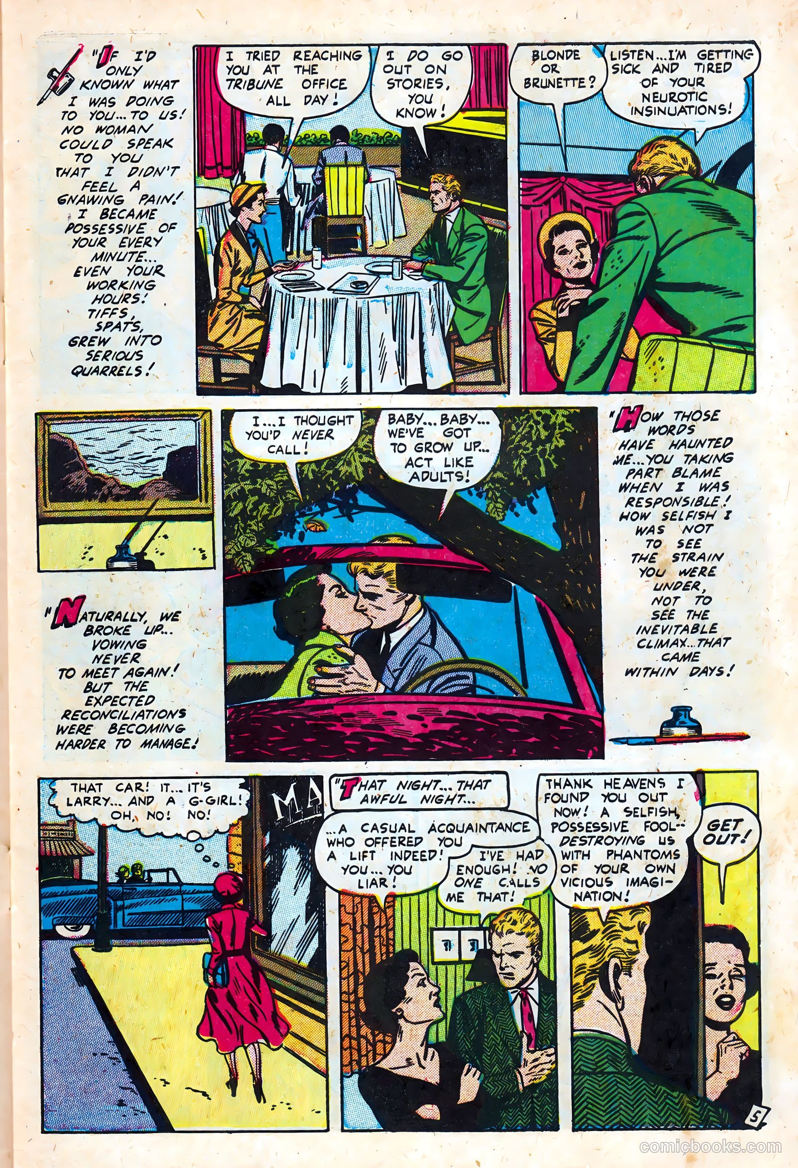Intimate Love #23 (1953) — page 7 of 36
