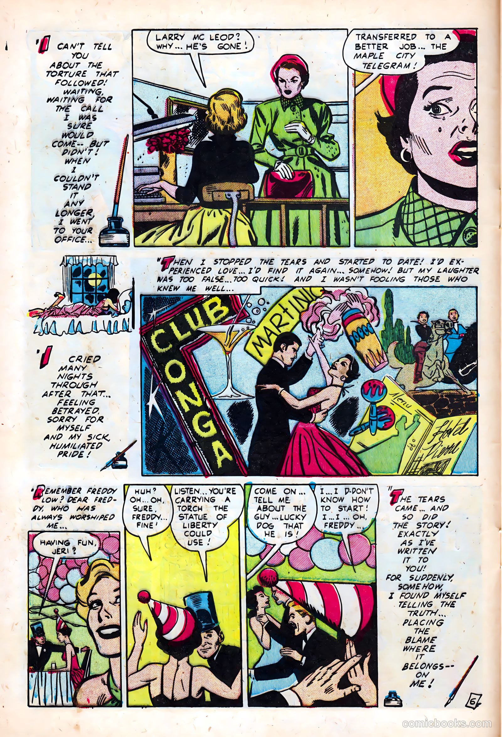 Intimate Love #23 (1953) — page 8 of 36