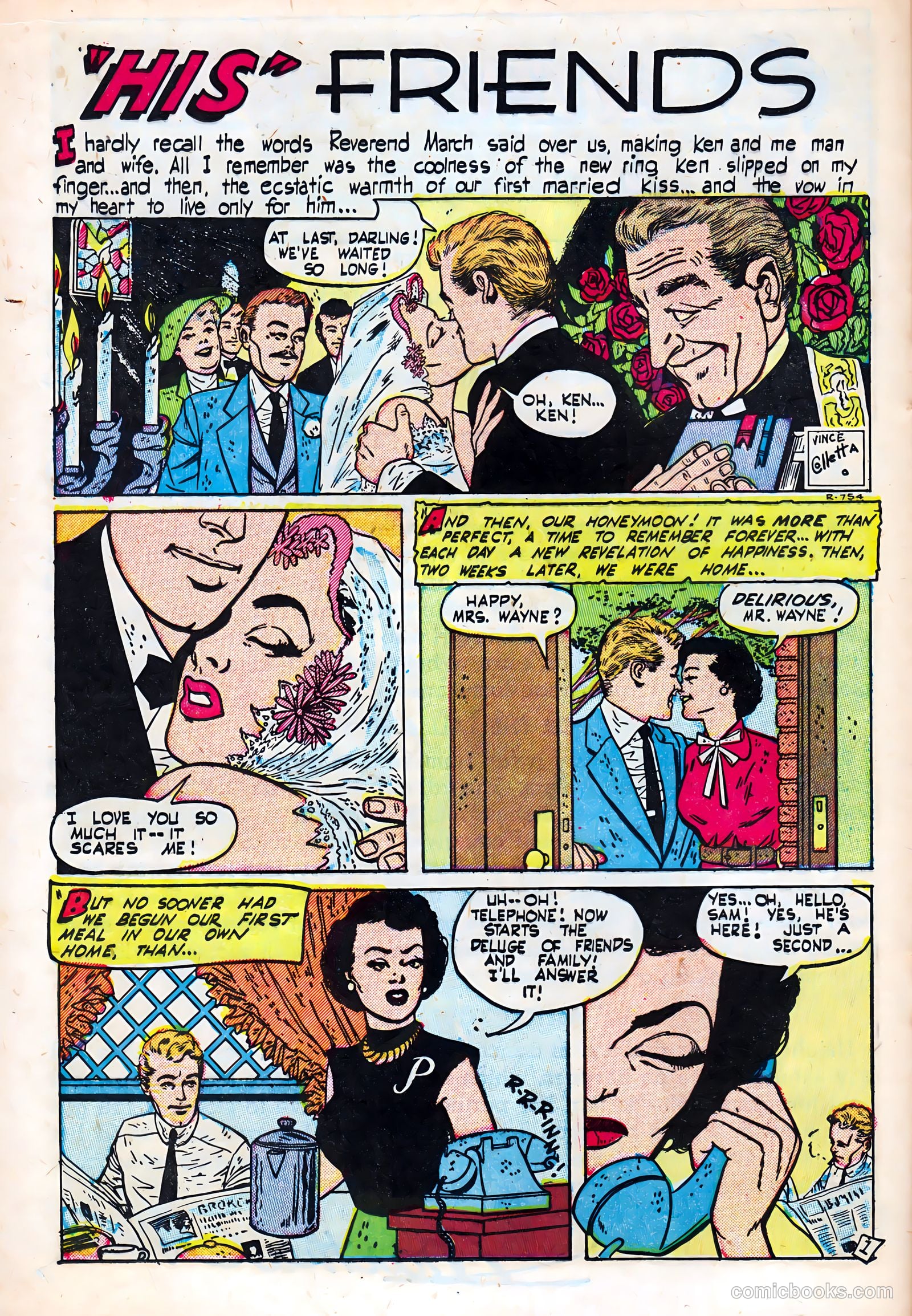 Intimate Love #23 (1953) — page 16 of 36