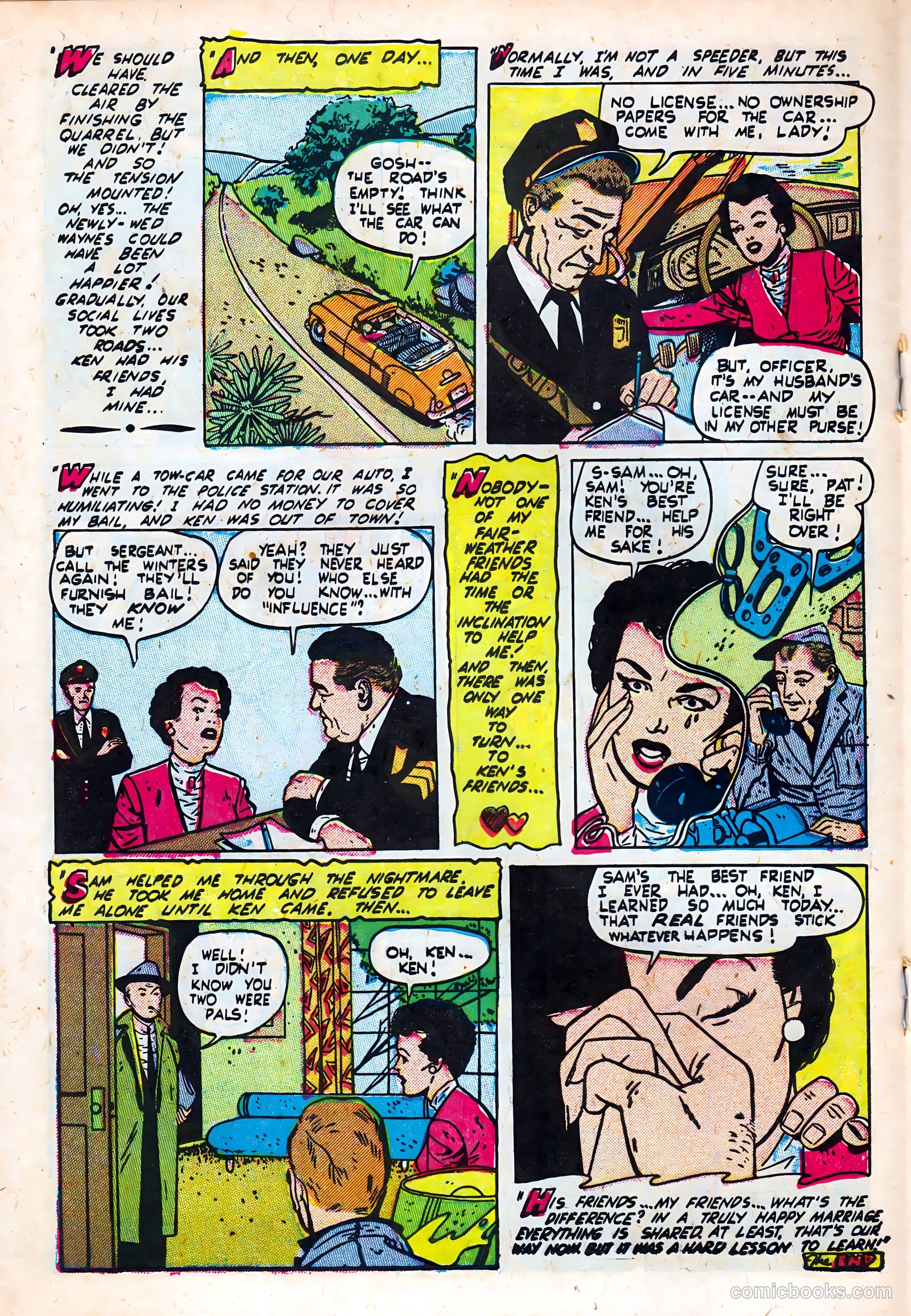 Intimate Love #23 (1953) — page 18 of 36