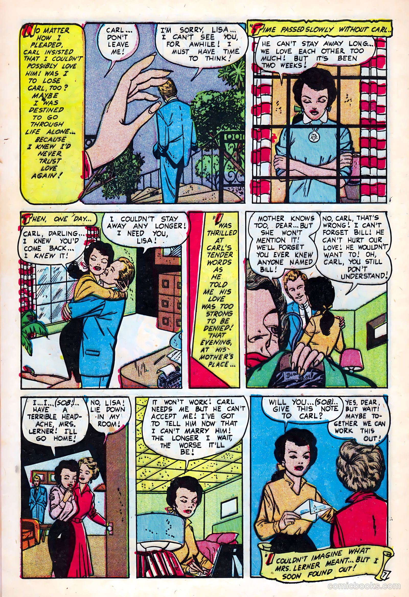 Intimate Love #23 (1953) — page 28 of 36