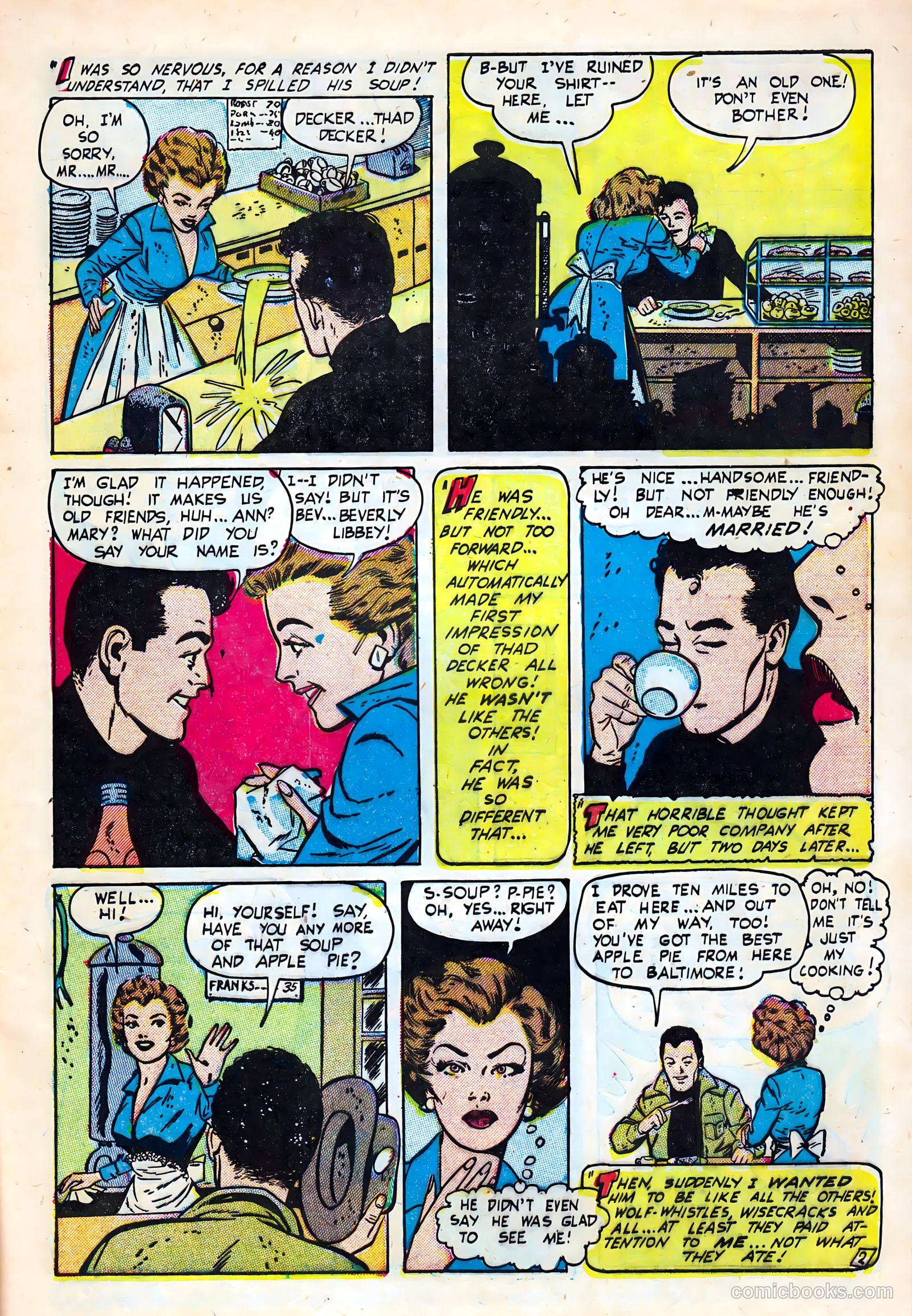 Intimate Love #23 (1953) — page 33 of 36