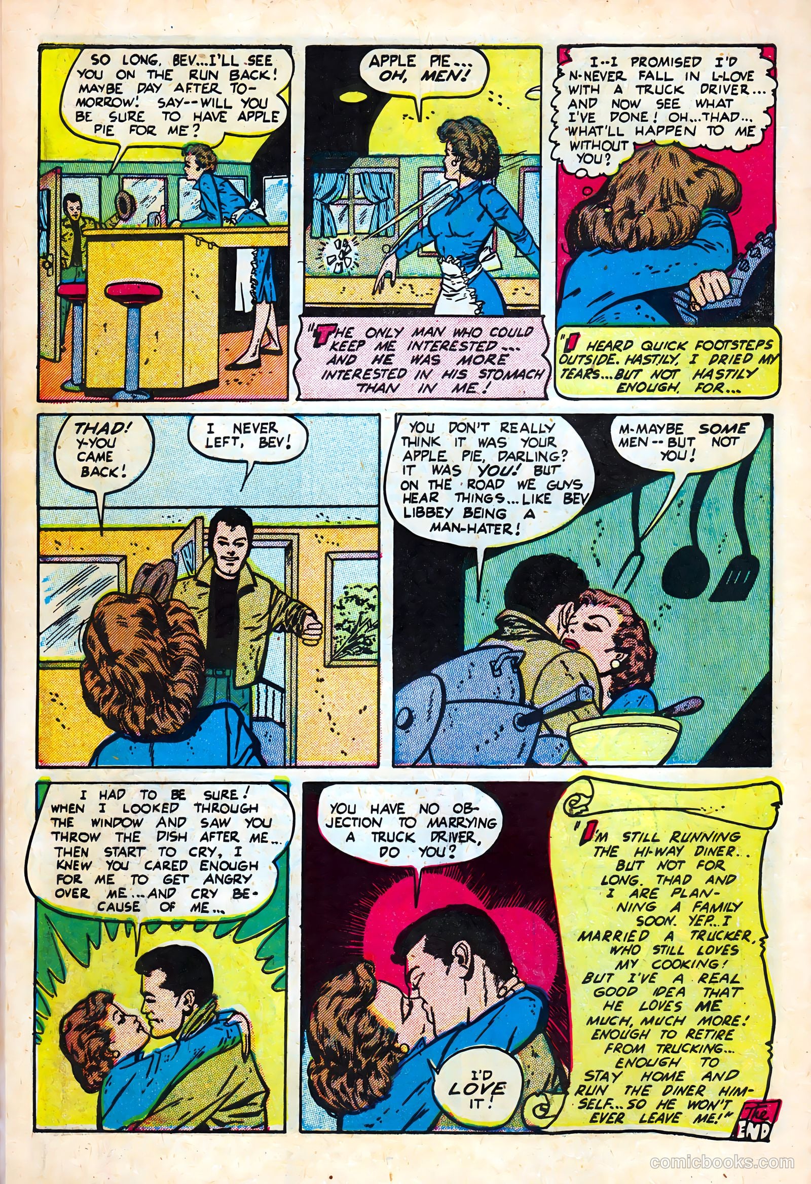 Intimate Love #23 (1953) — page 34 of 36