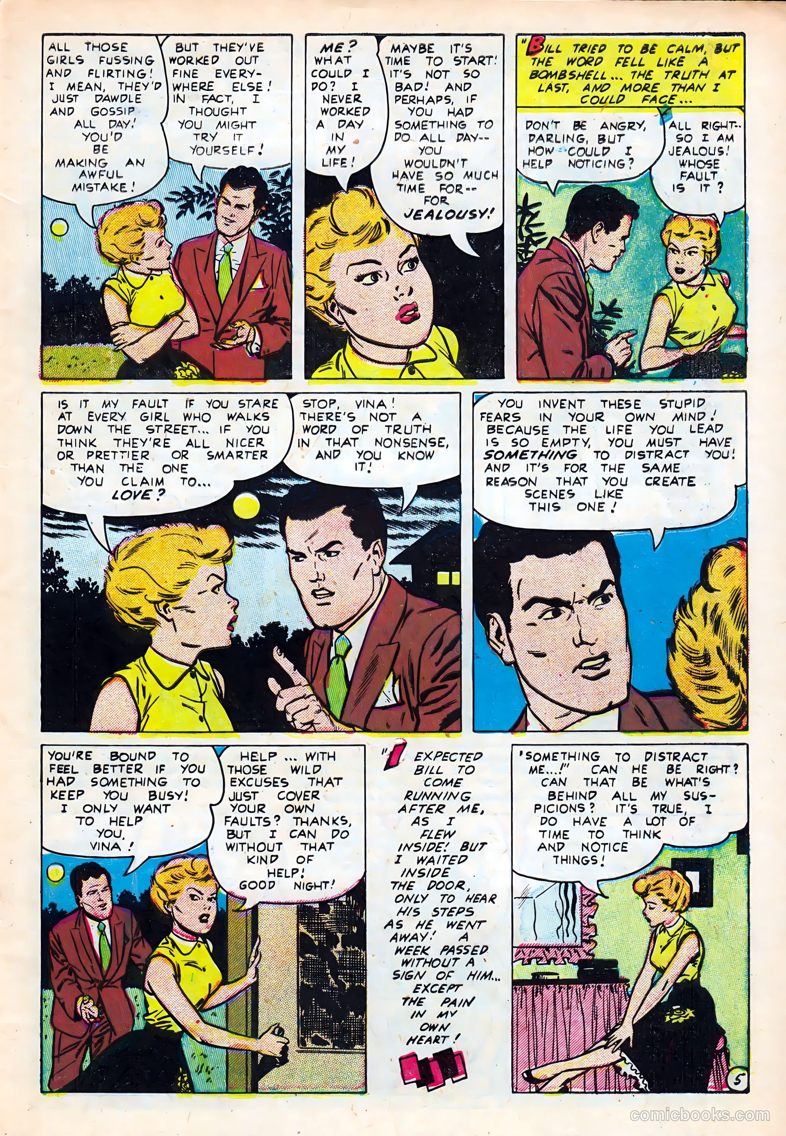 Intimate Love #24 (1953) — page 7 of 36