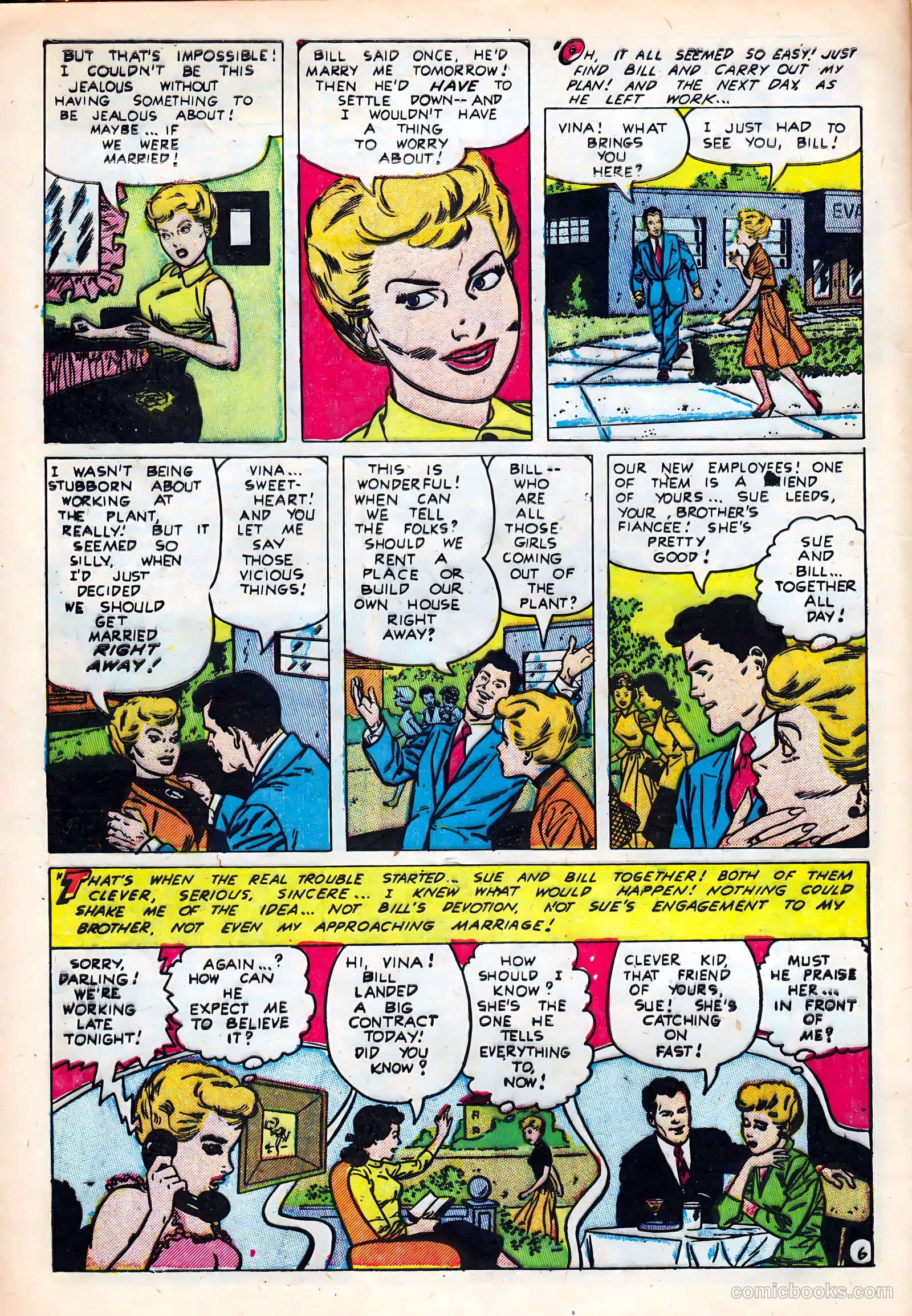 Intimate Love #24 (1953) — page 8 of 36