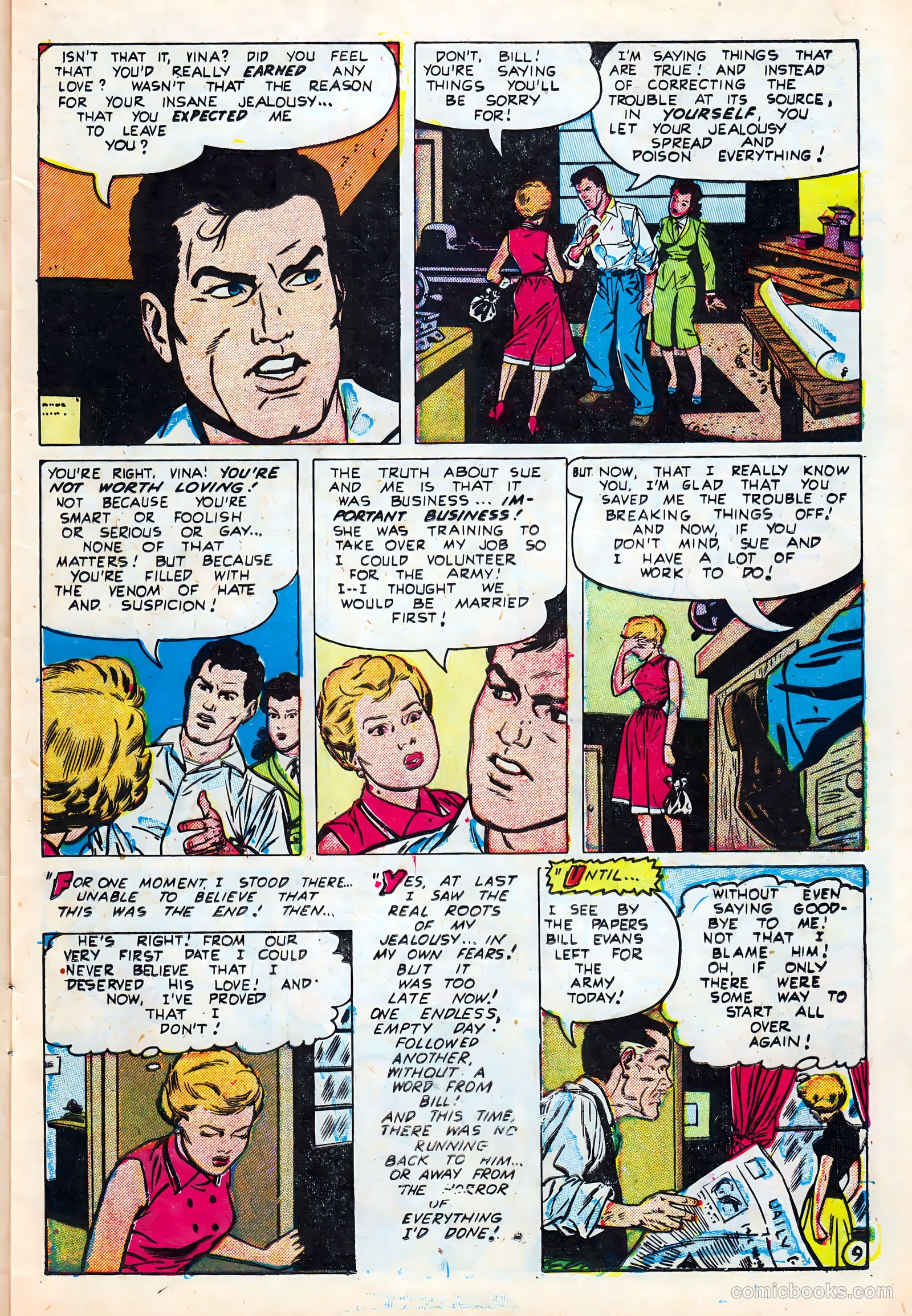 Intimate Love #24 (1953) — page 11 of 36