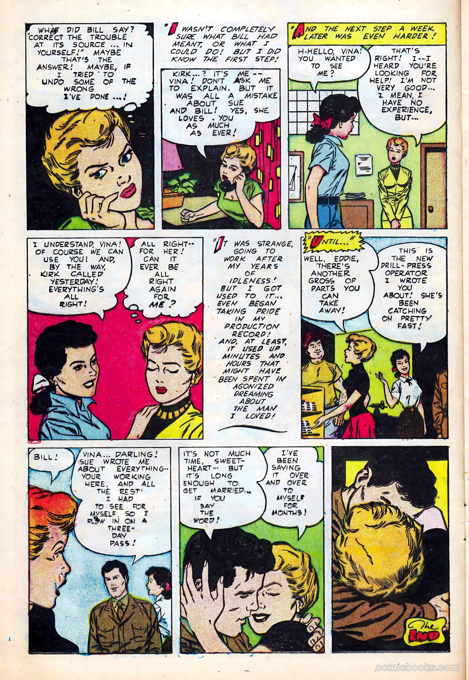 Intimate Love #24 (1953) — page 12 of 36