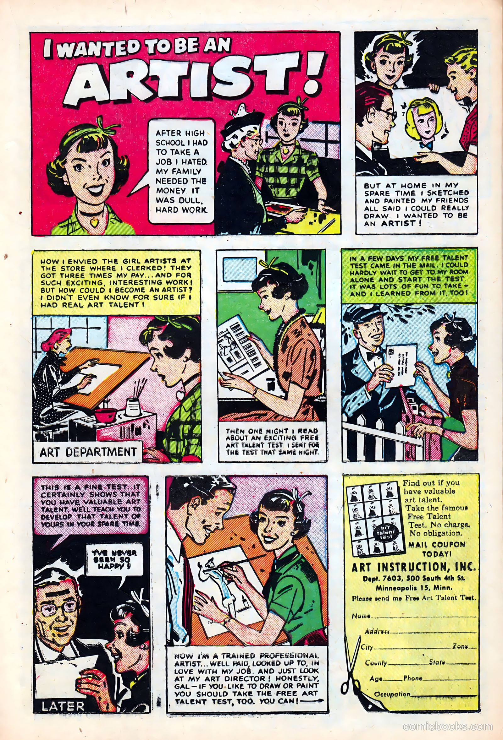Intimate Love #24 (1953) — page 21 of 36