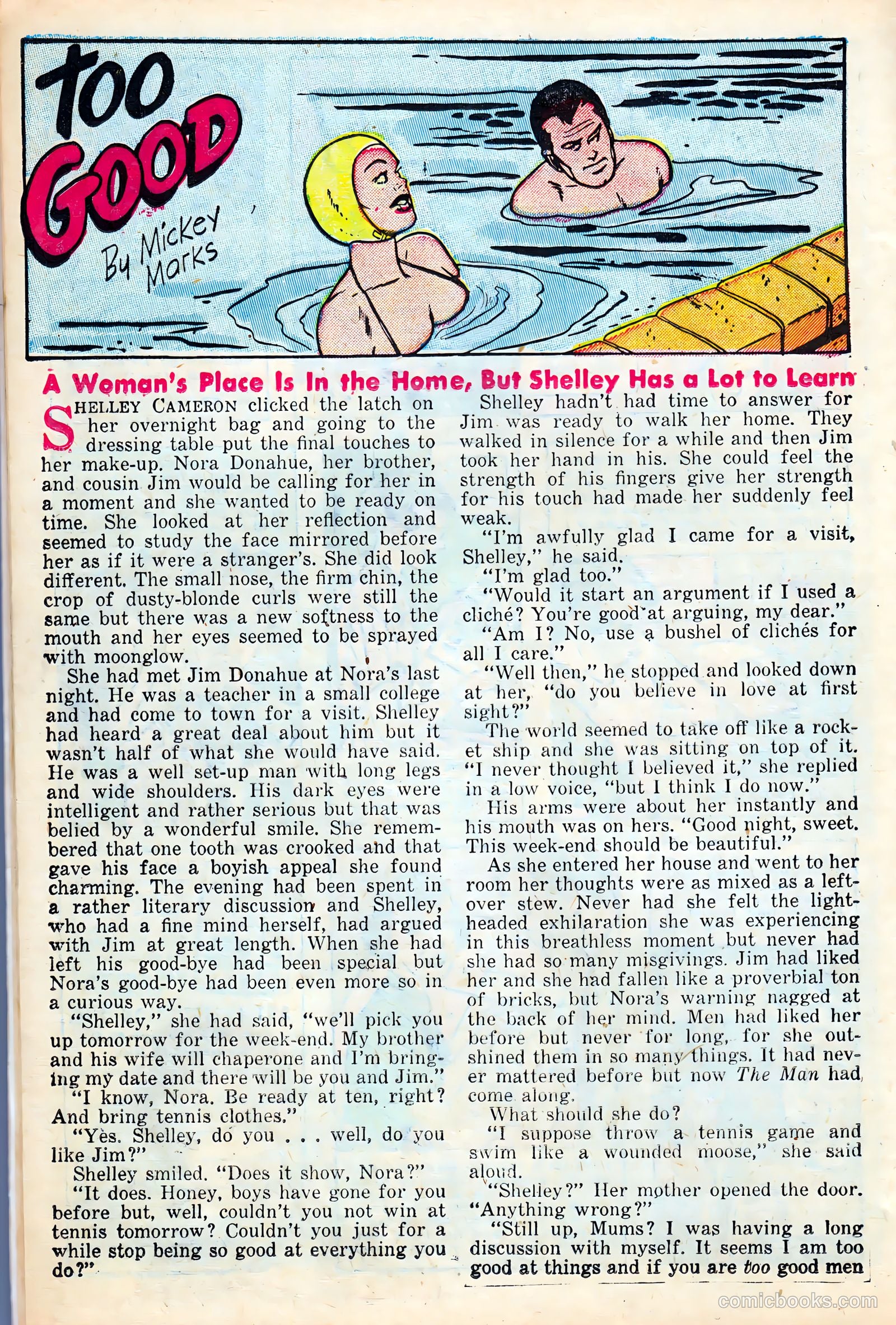 Intimate Love #24 (1953) — page 22 of 36