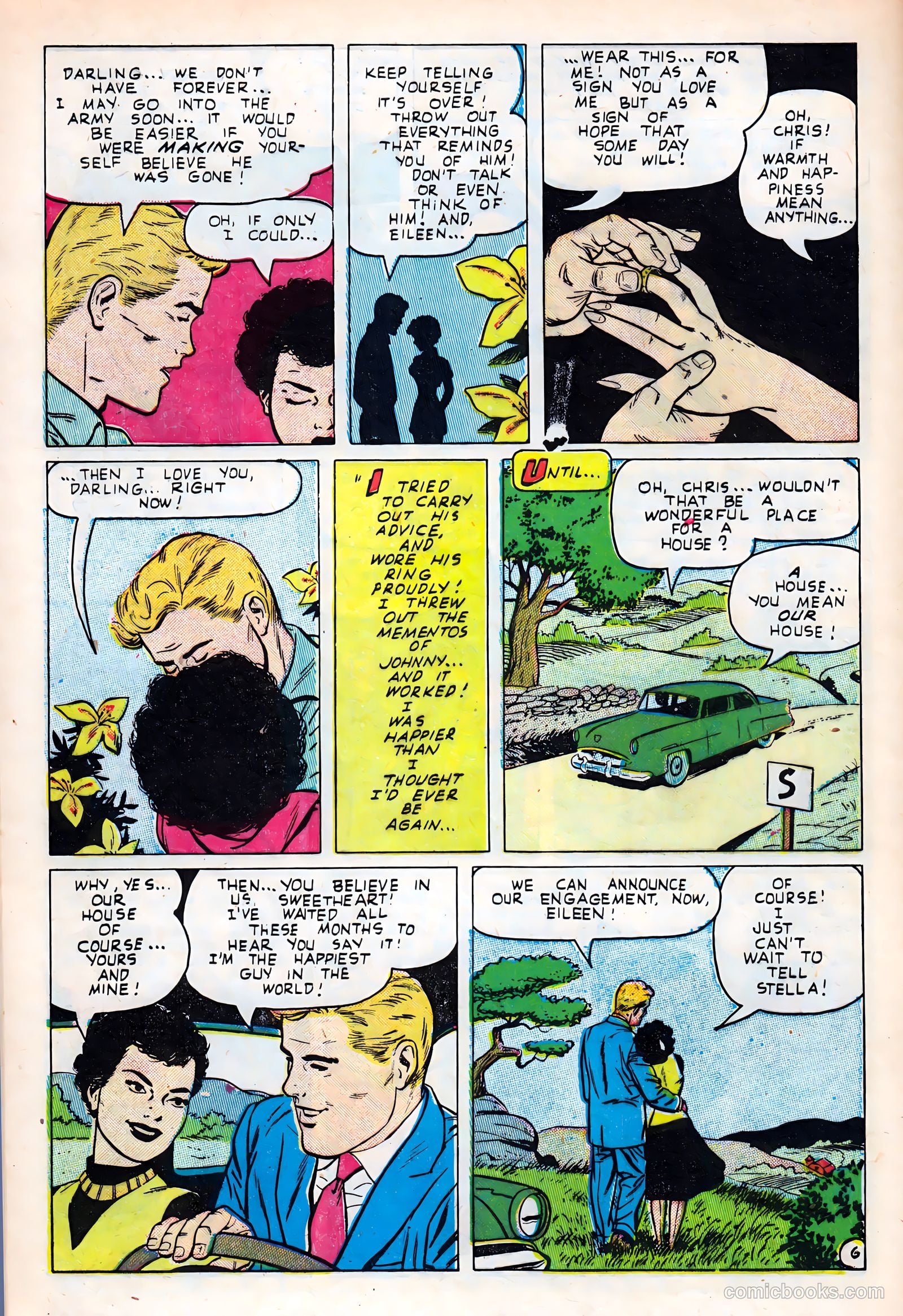 Intimate Love #25 (1953) — page 8 of 36