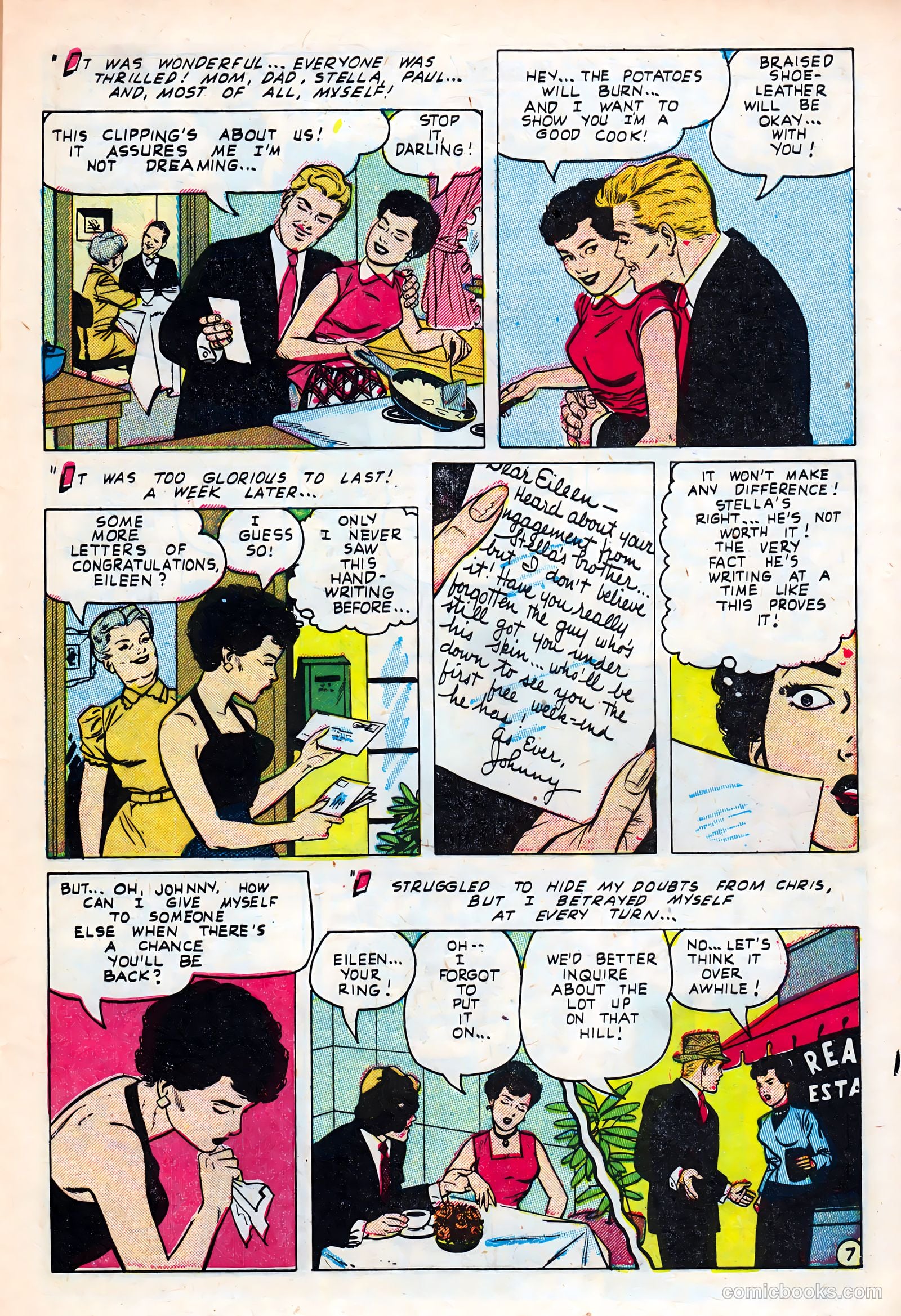 Intimate Love #25 (1953) — page 9 of 36