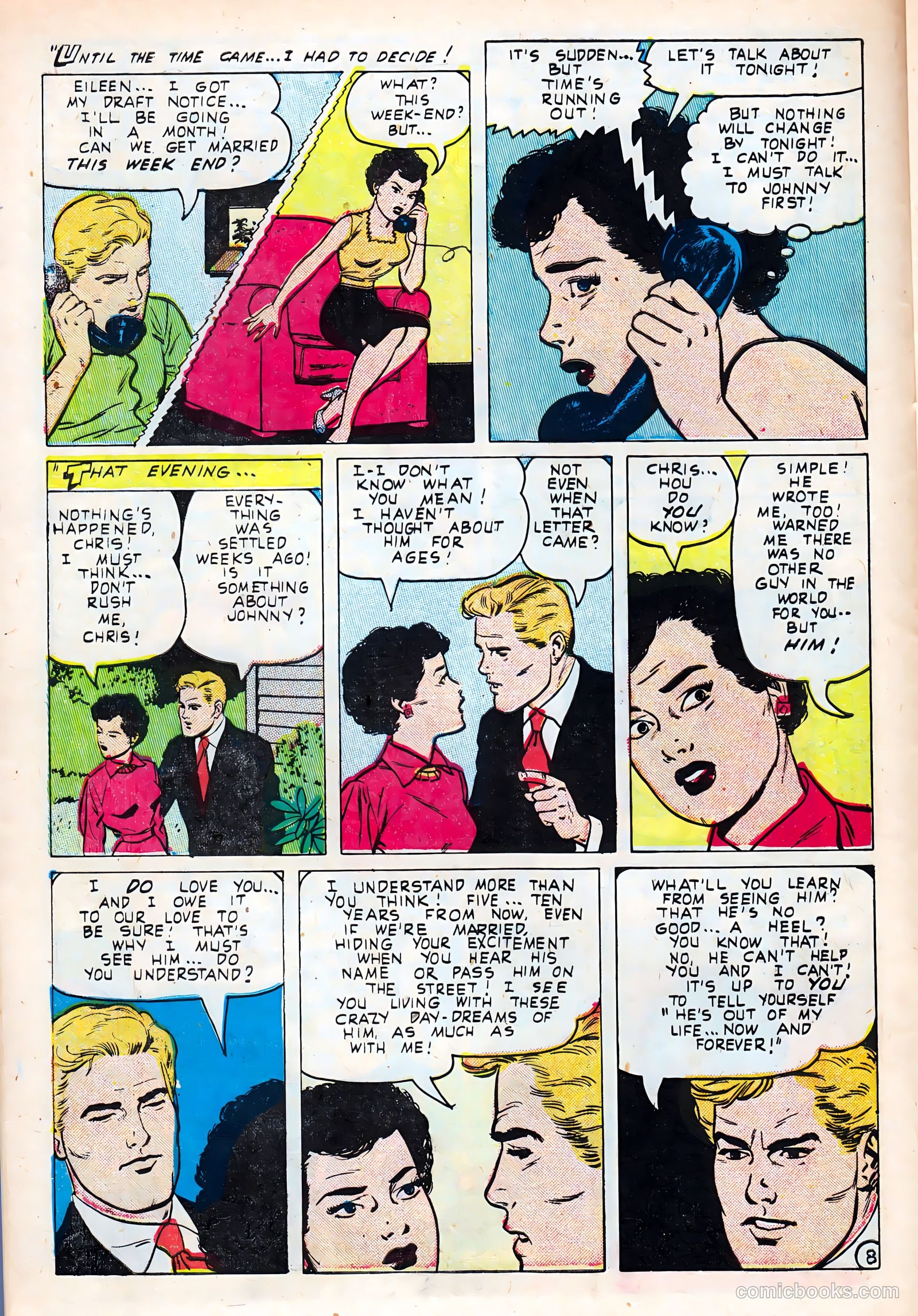 Intimate Love #25 (1953) — page 10 of 36