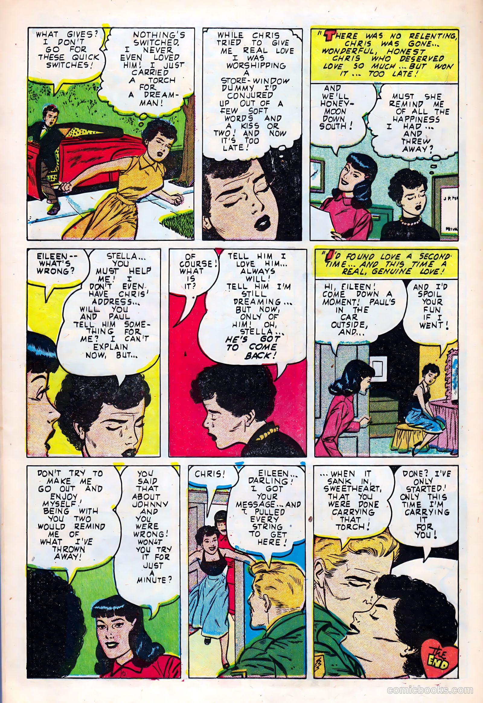 Intimate Love #25 (1953) — page 12 of 36