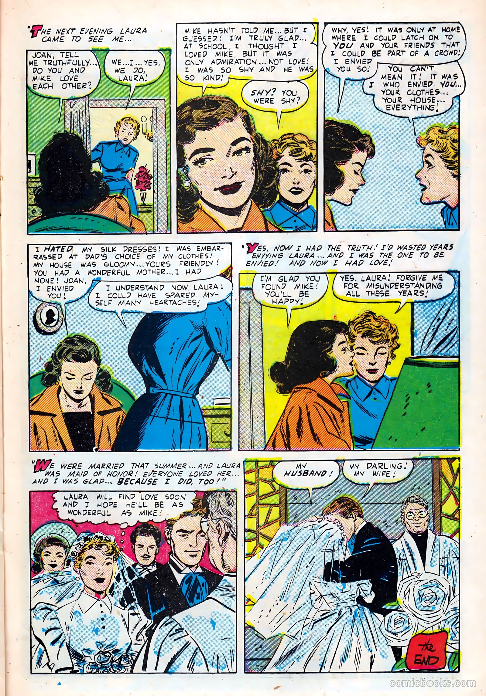 Intimate Love #25 (1953) — page 21 of 36