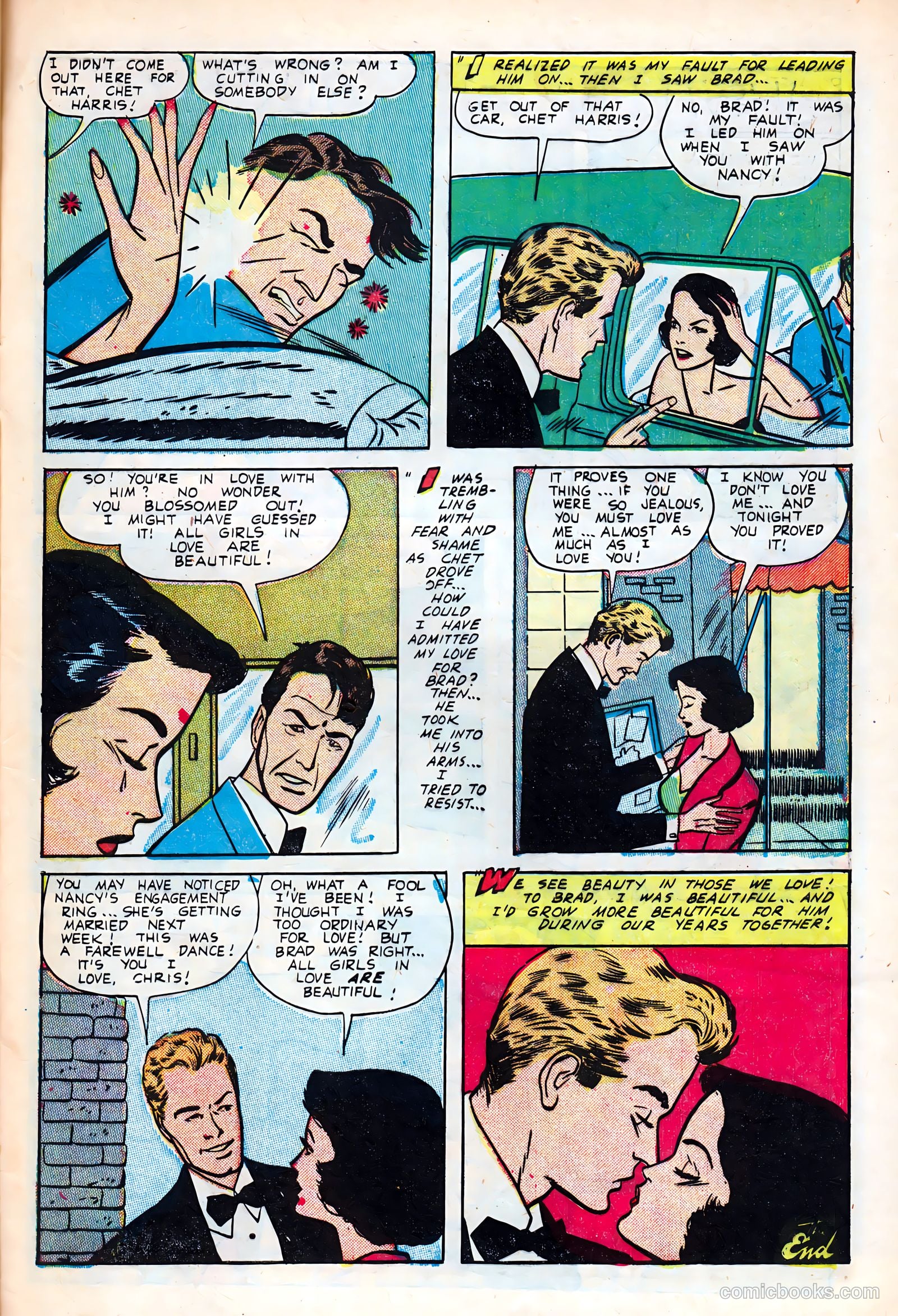 Intimate Love #25 (1953) — page 33 of 36