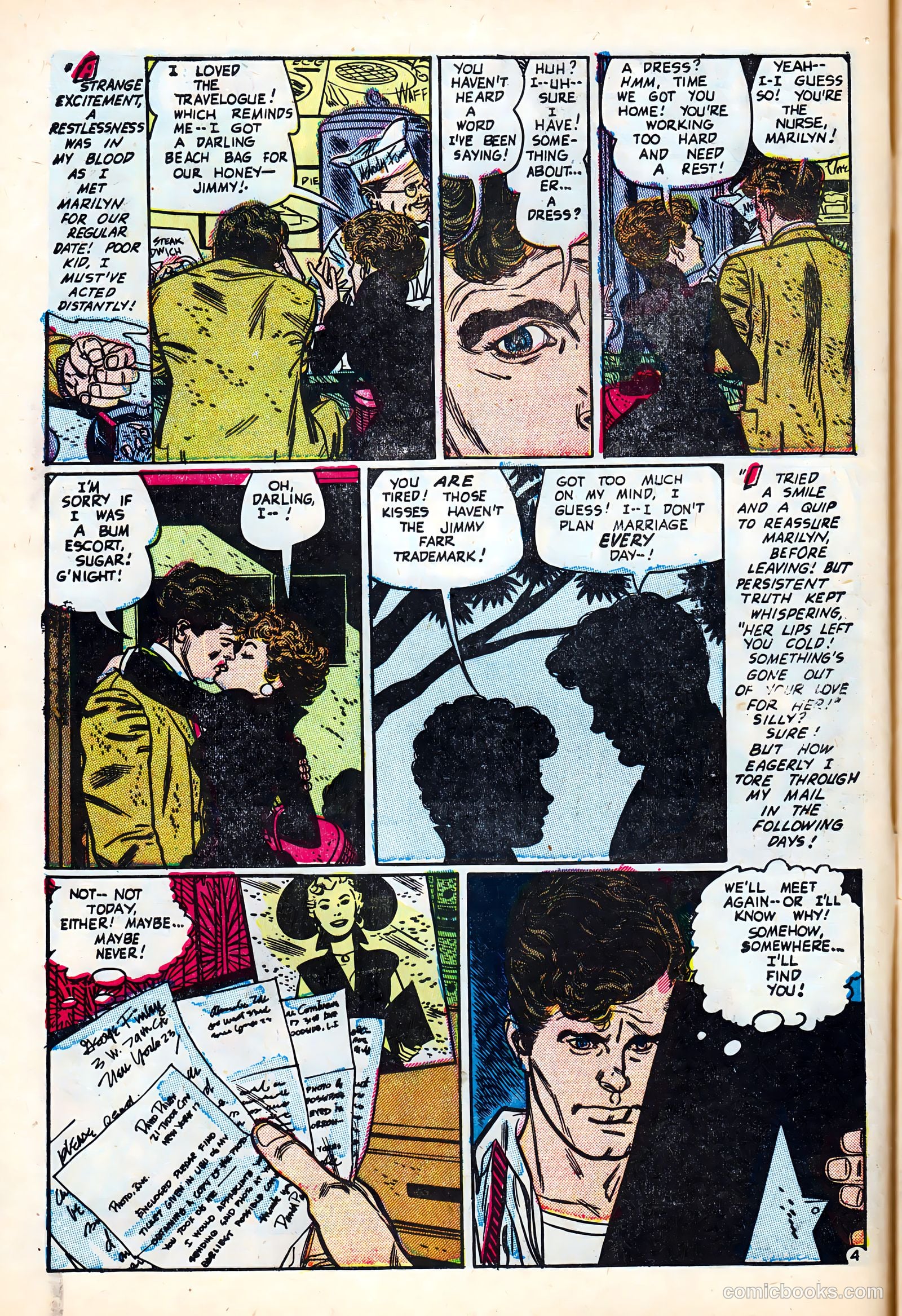 Intimate Love #26 (1954) — page 6 of 37