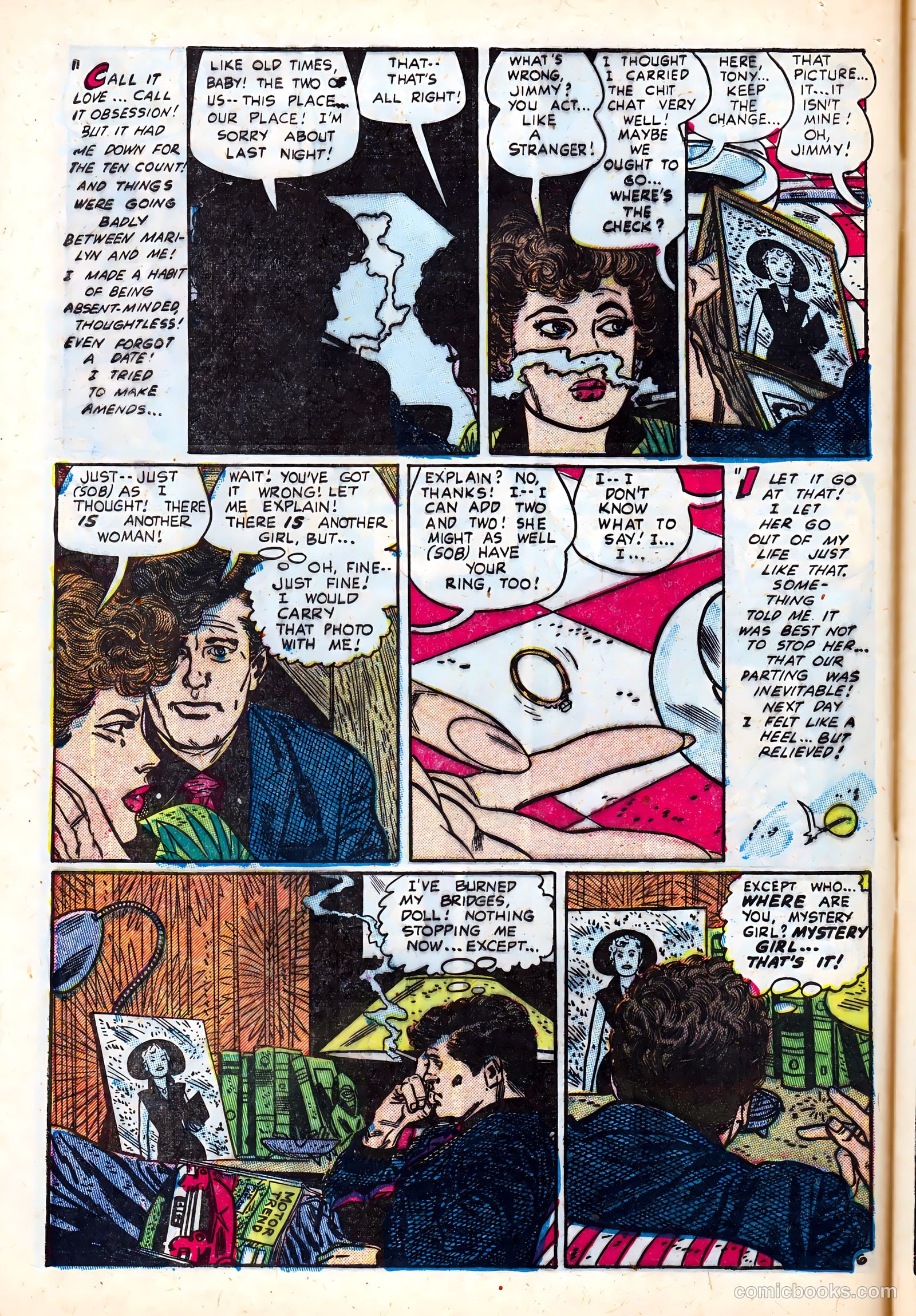 Intimate Love #26 (1954) — page 8 of 37