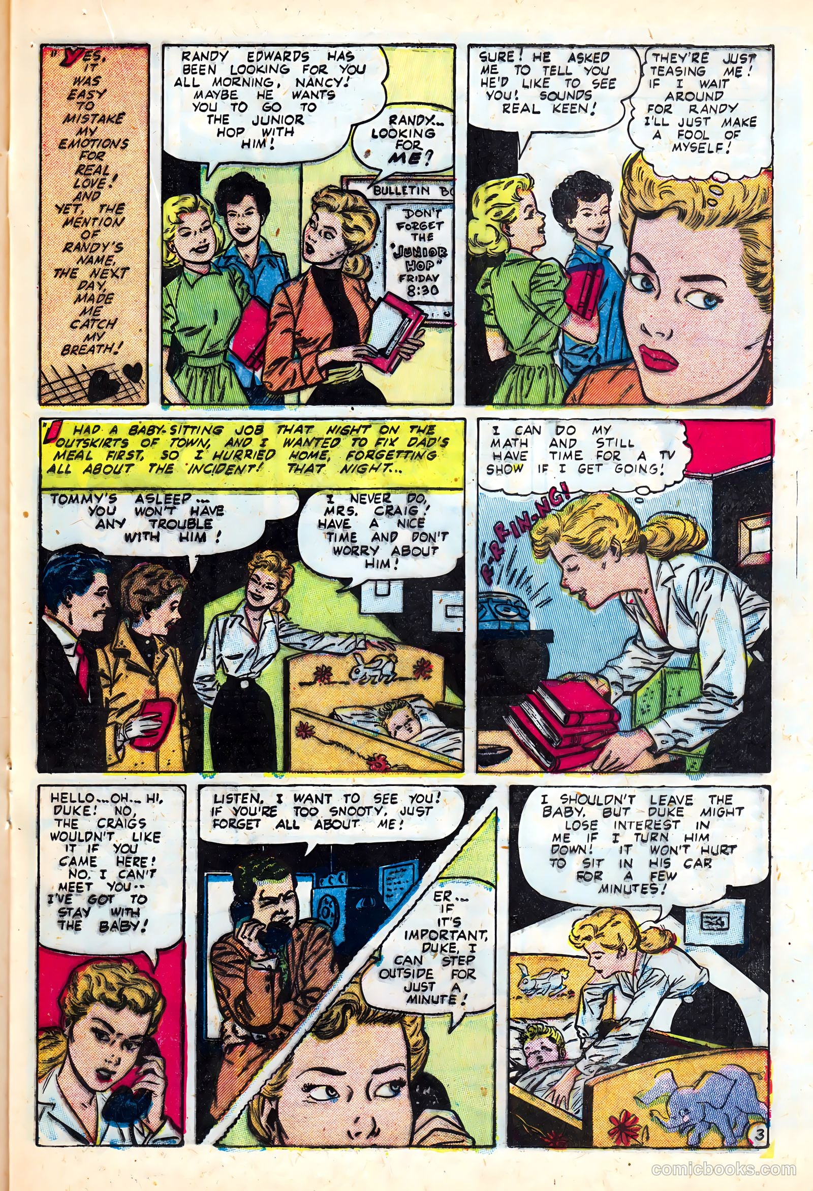 Intimate Love #26 (1954) — page 17 of 37