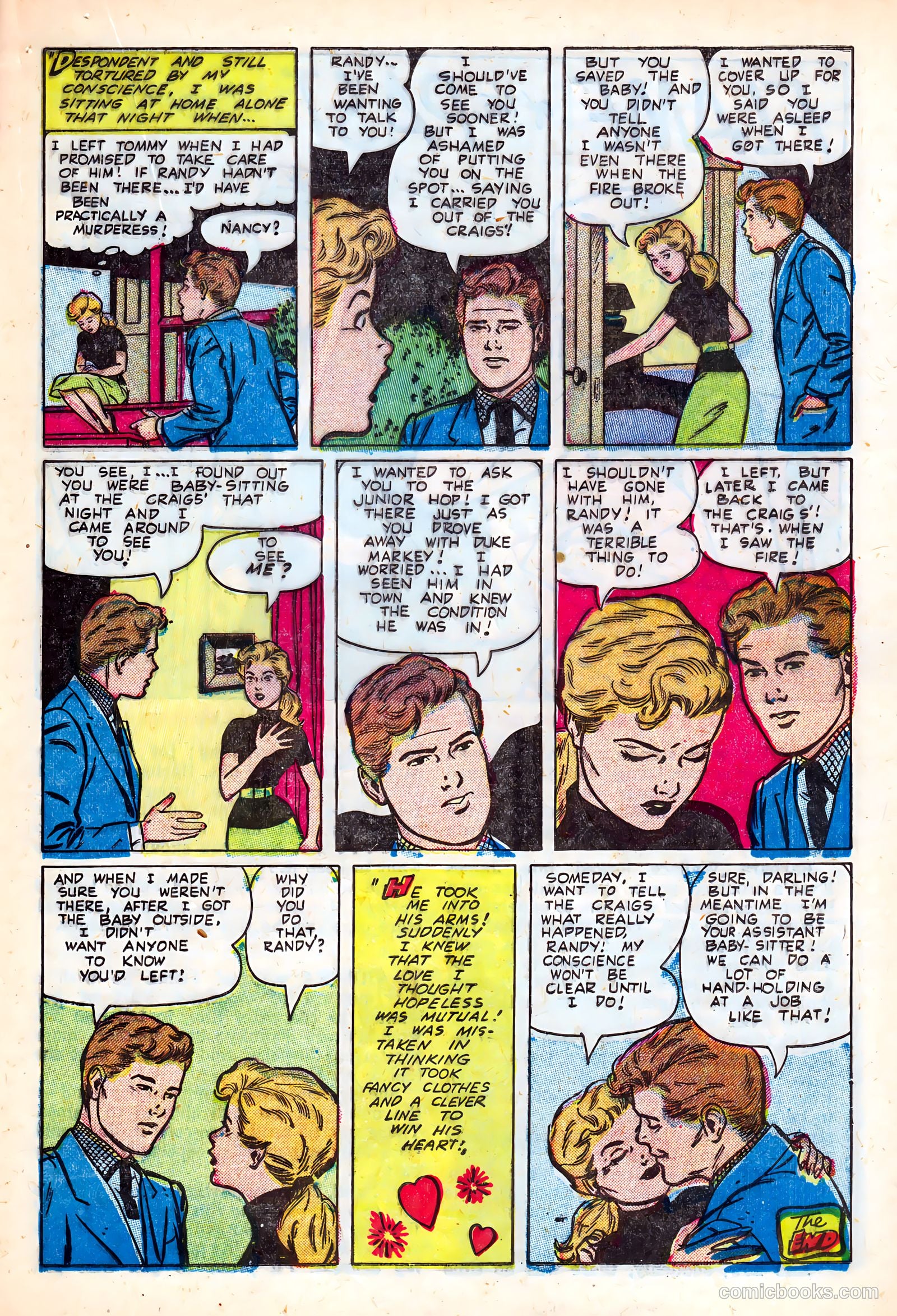 Intimate Love #26 (1954) — page 21 of 37