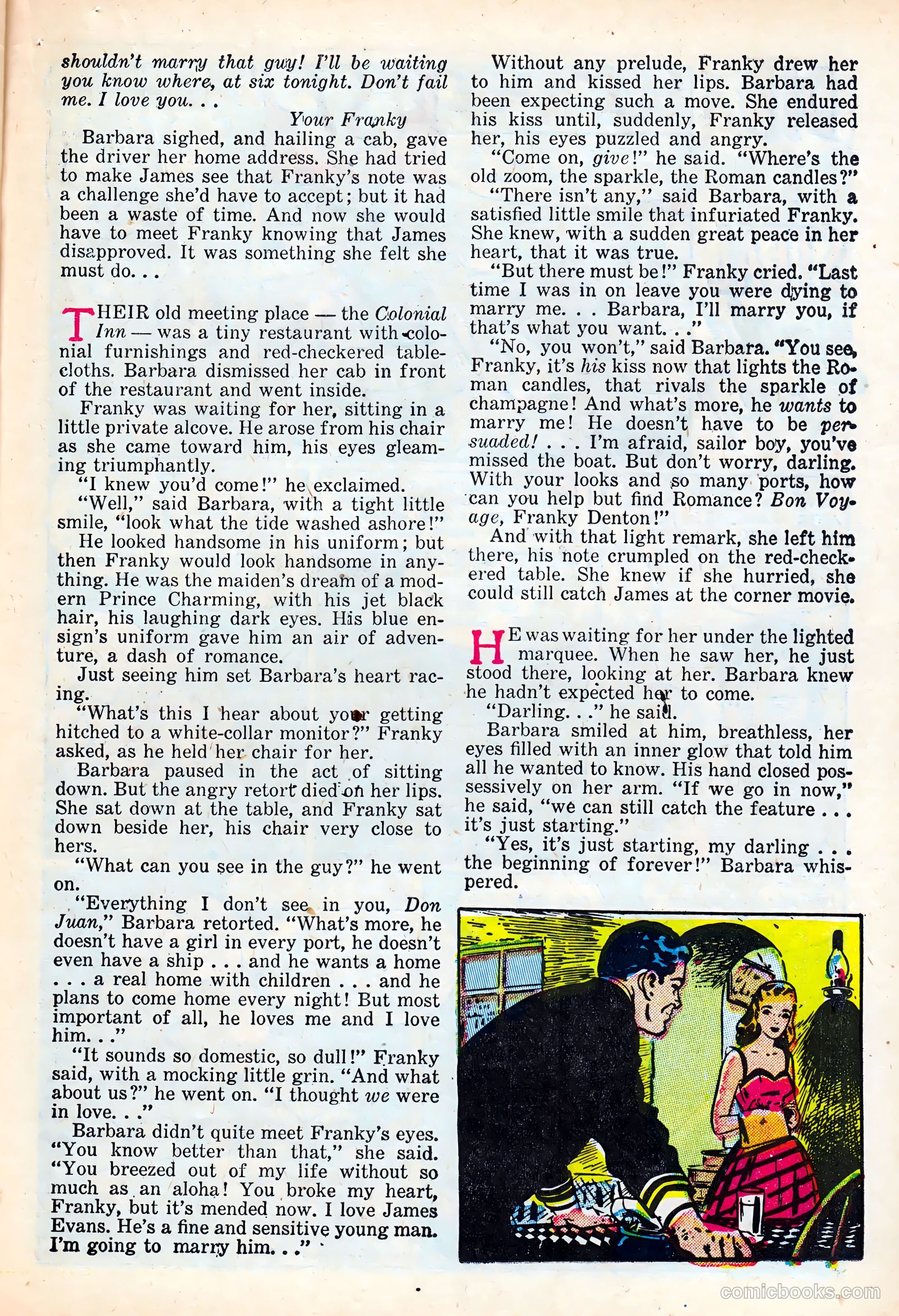 Intimate Love #26 (1954) — page 23 of 37