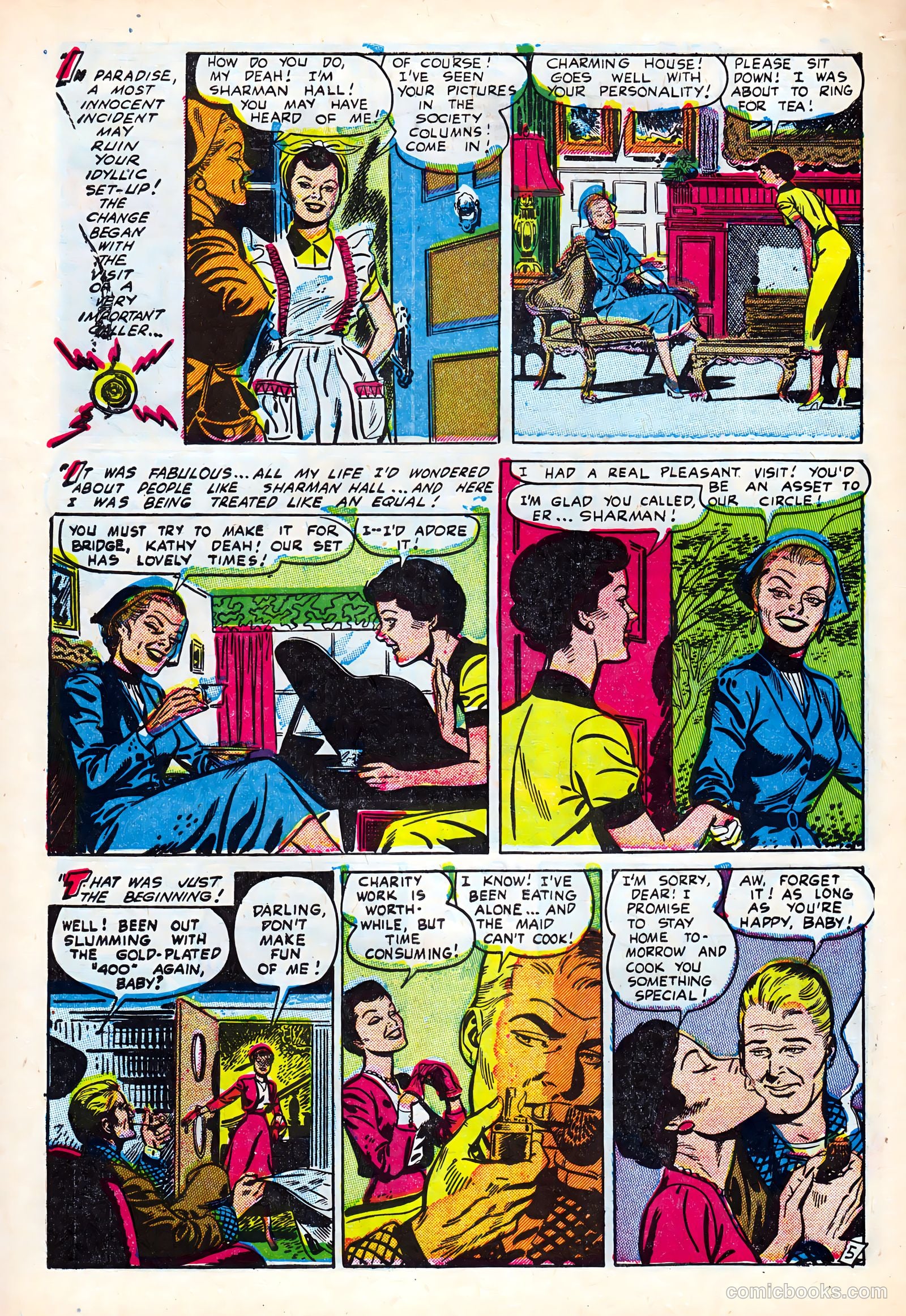 Intimate Love #26 (1954) — page 30 of 37