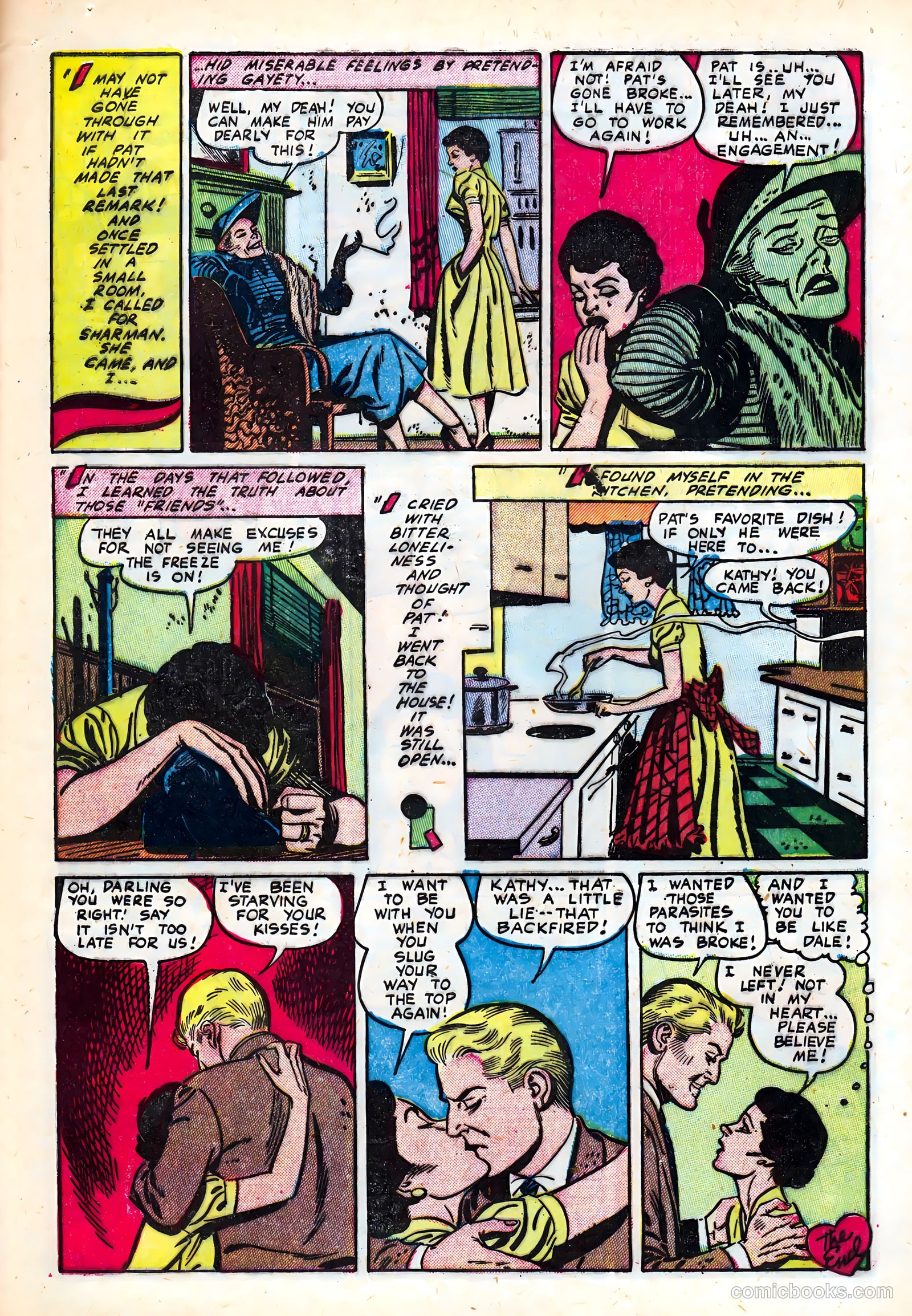 Intimate Love #26 (1954) — page 33 of 37