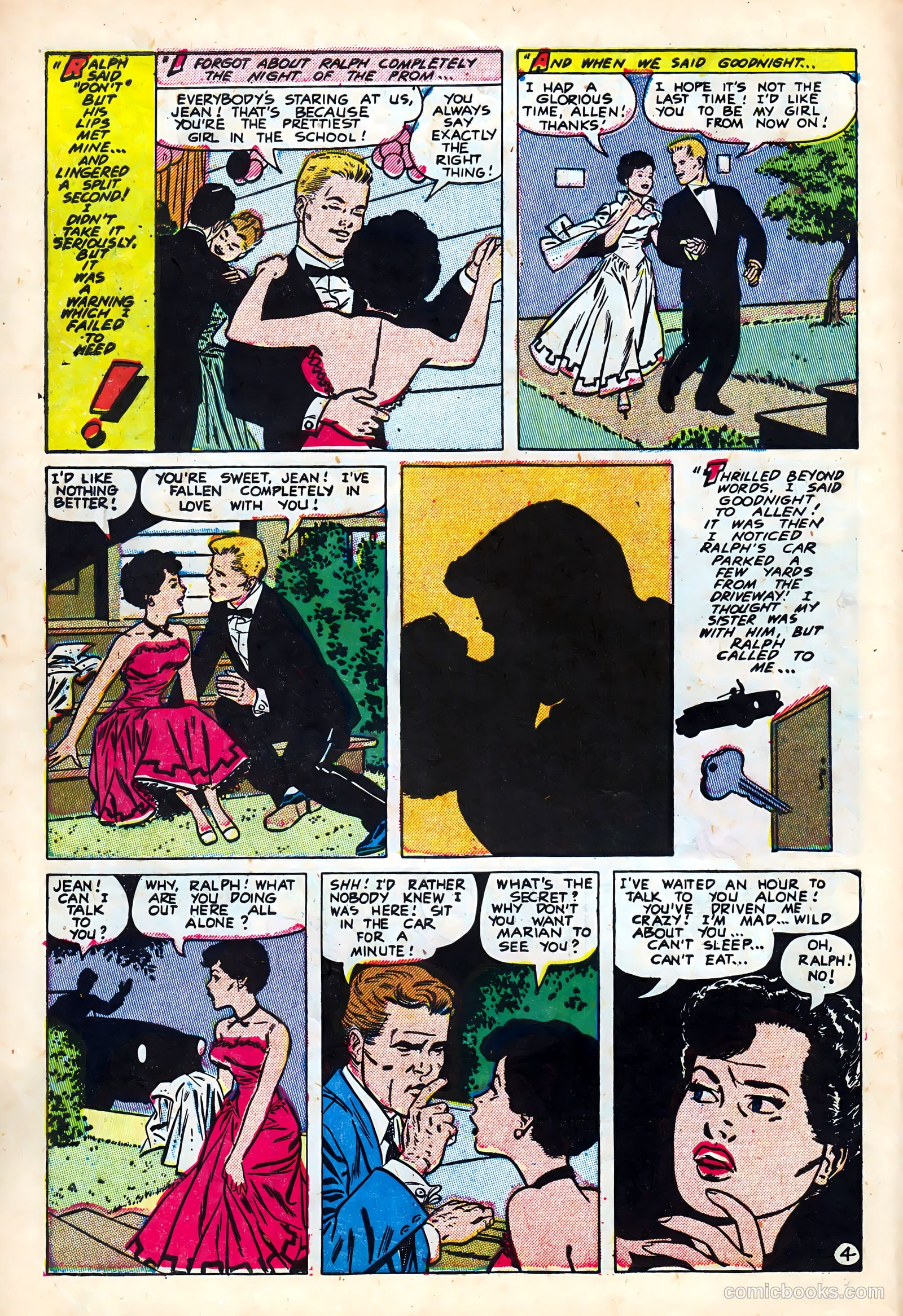 Intimate Love #27 (1954) — page 6 of 36