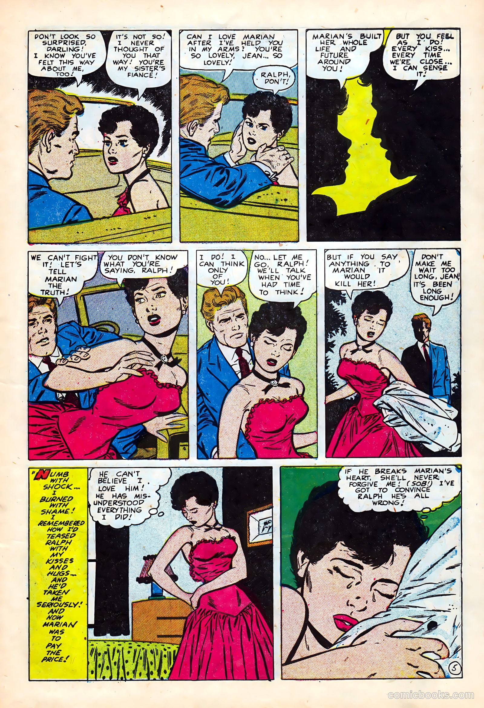 Intimate Love #27 (1954) — page 7 of 36