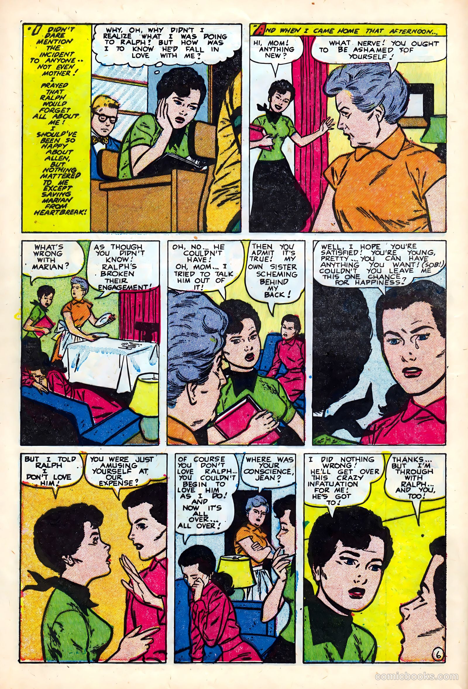 Intimate Love #27 (1954) — page 8 of 36