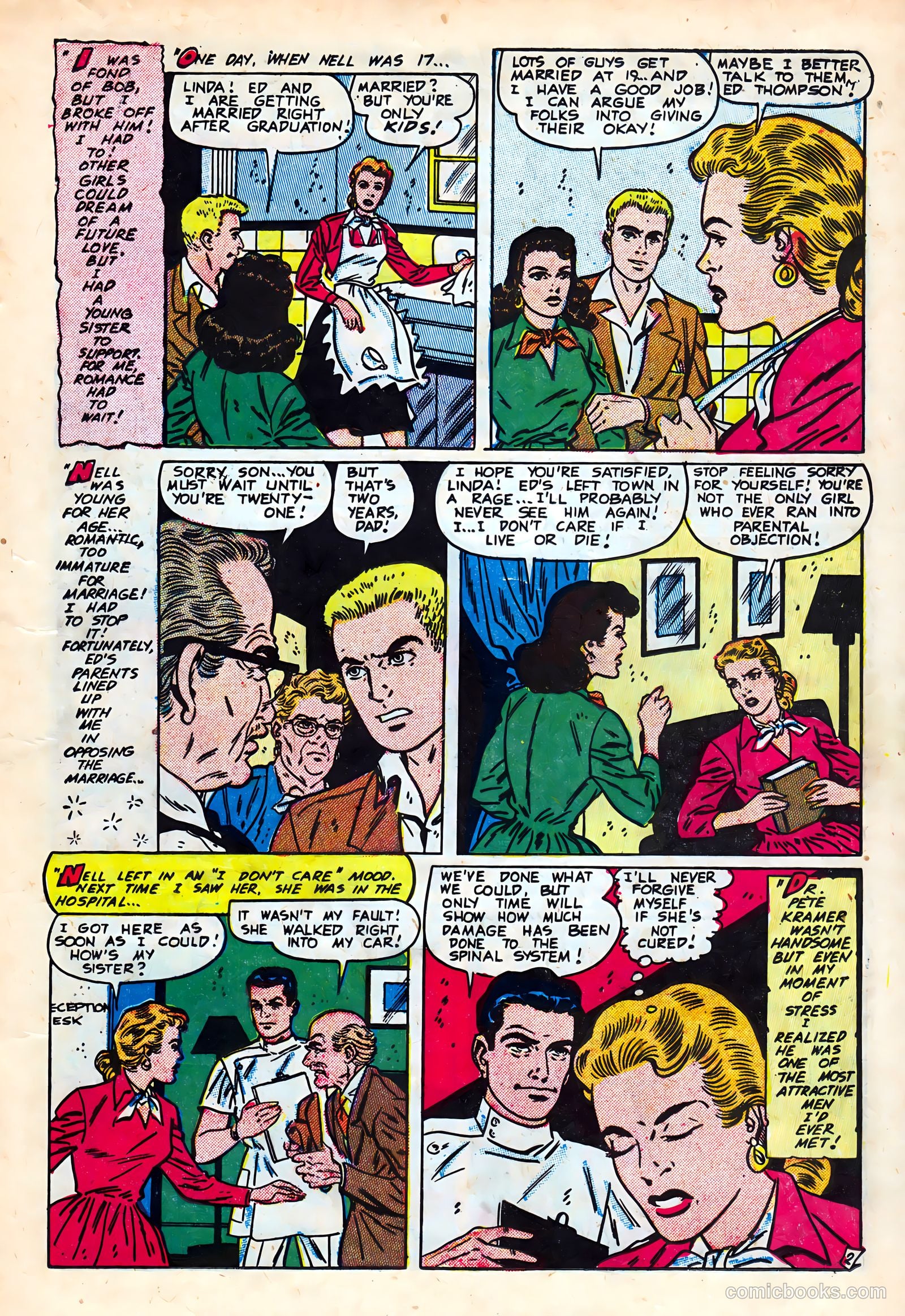 Intimate Love #27 (1954) — page 15 of 36