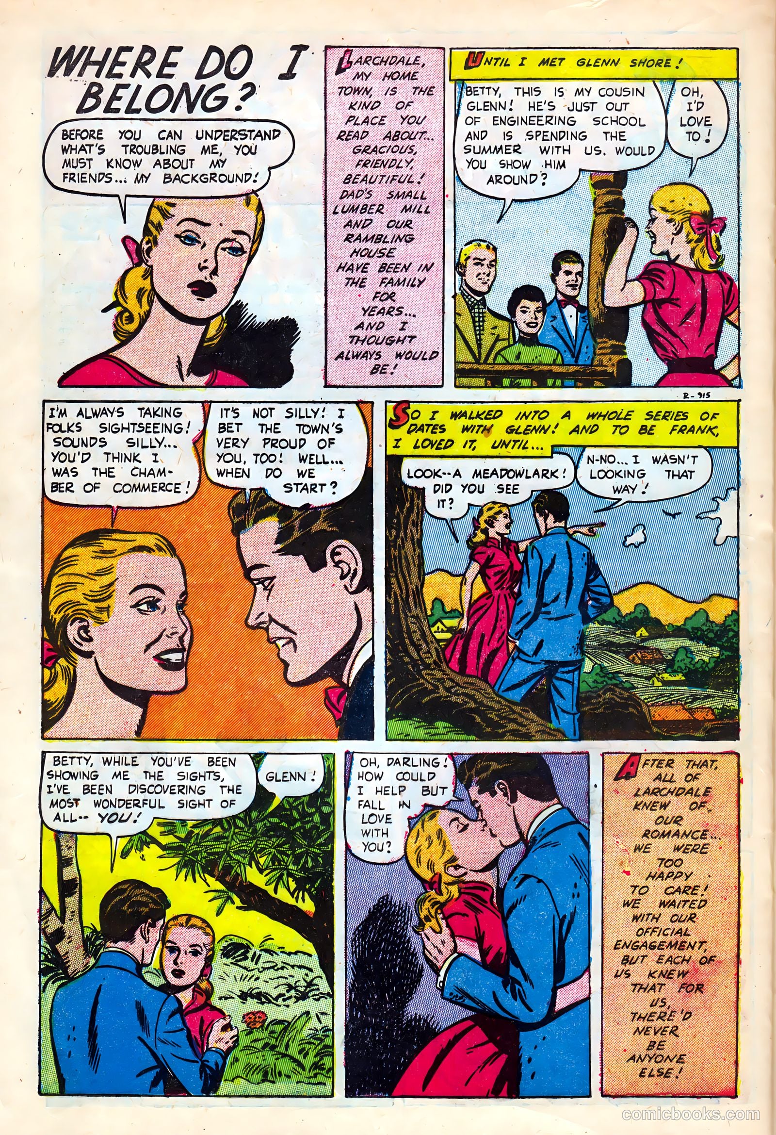 Intimate Love #27 (1954) — page 24 of 36