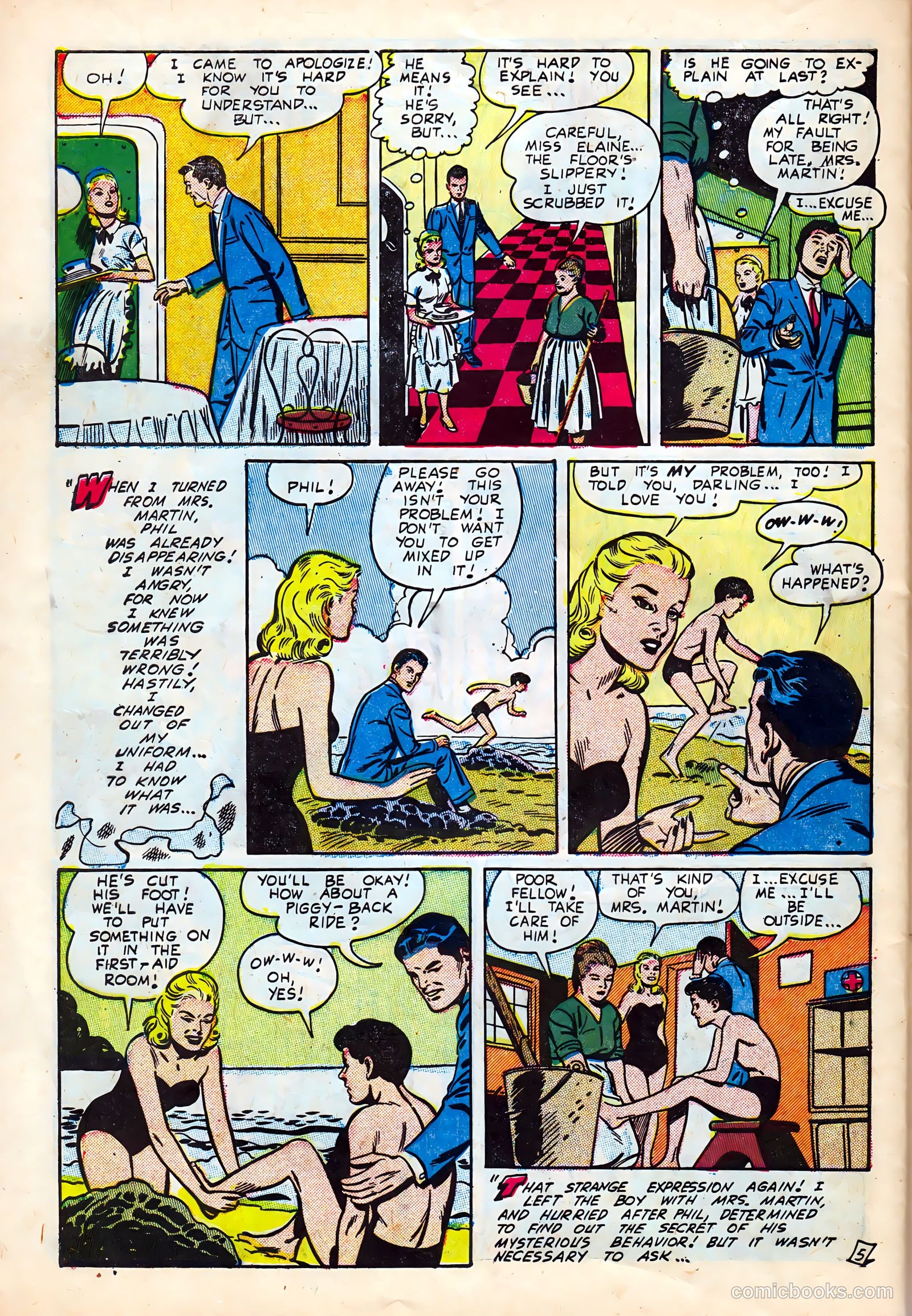 Intimate Love #27 (1954) — page 30 of 36