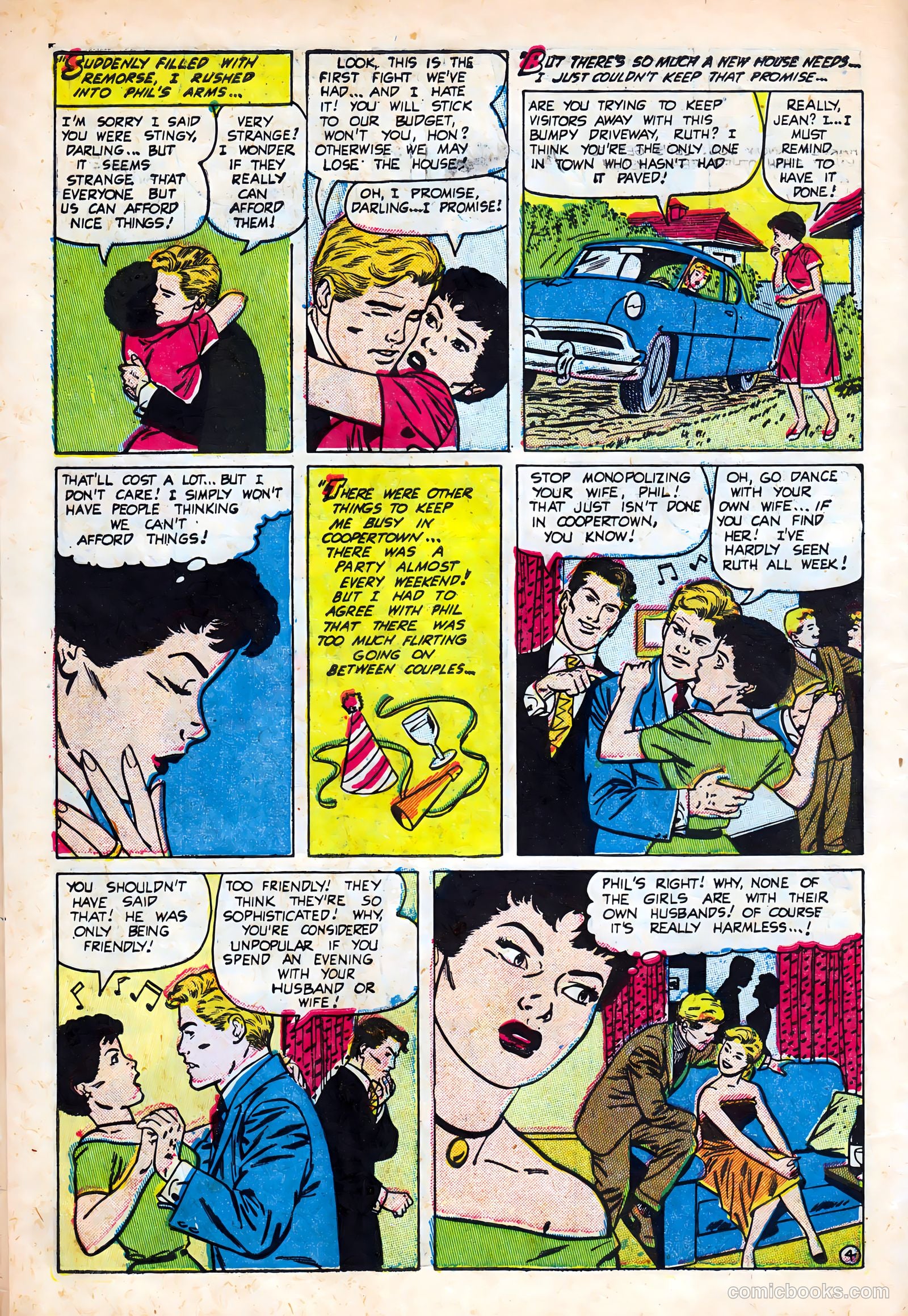 Intimate Love #28 (1954) — page 6 of 38