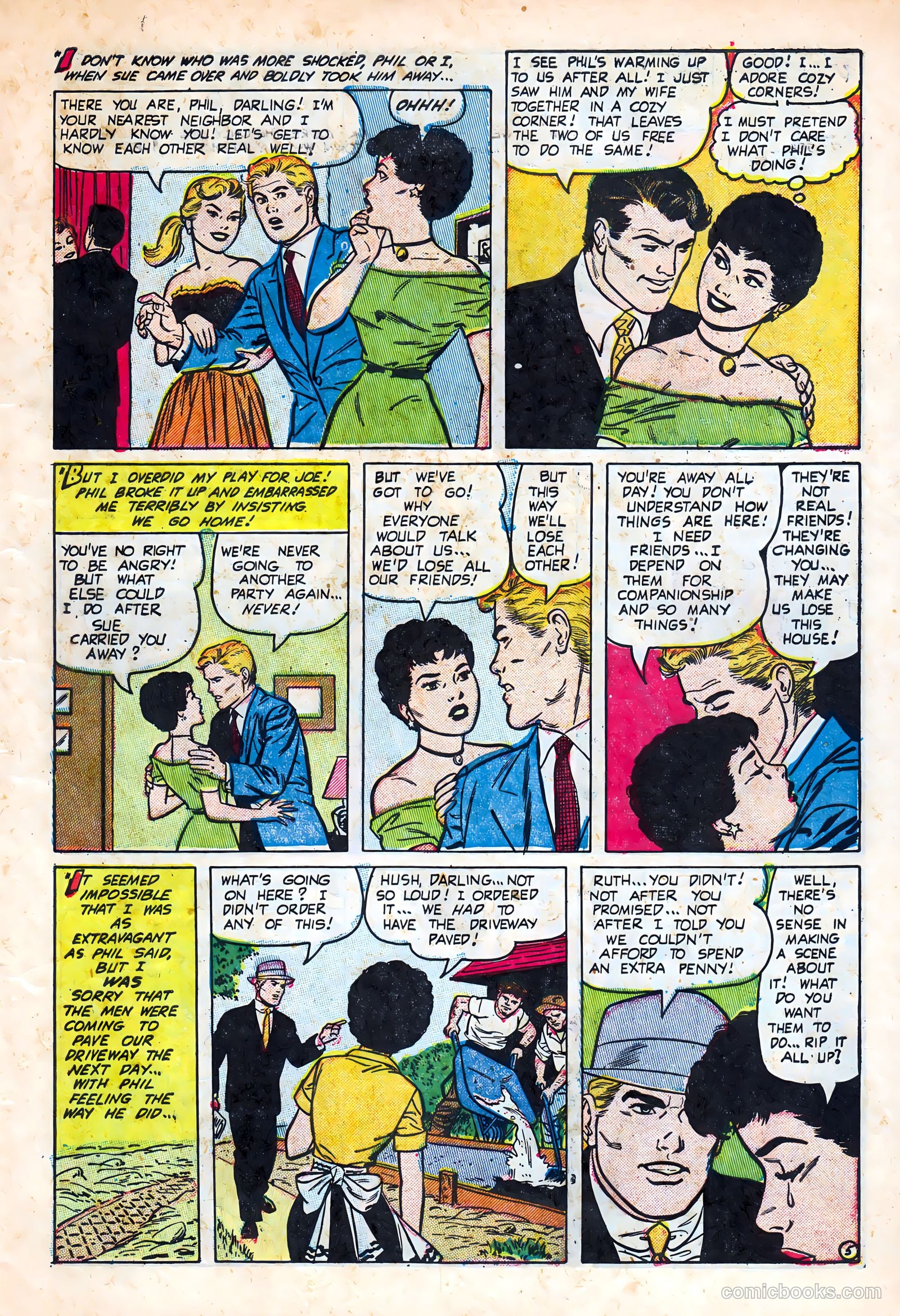 Intimate Love #28 (1954) — page 7 of 38