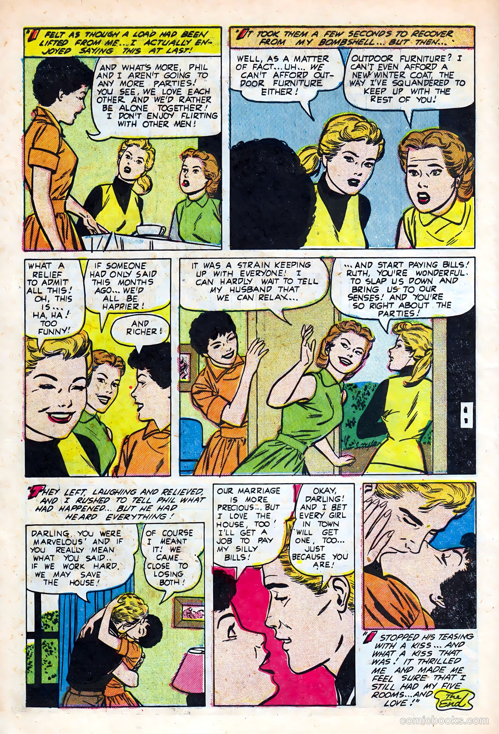 Intimate Love #28 (1954) — page 10 of 38
