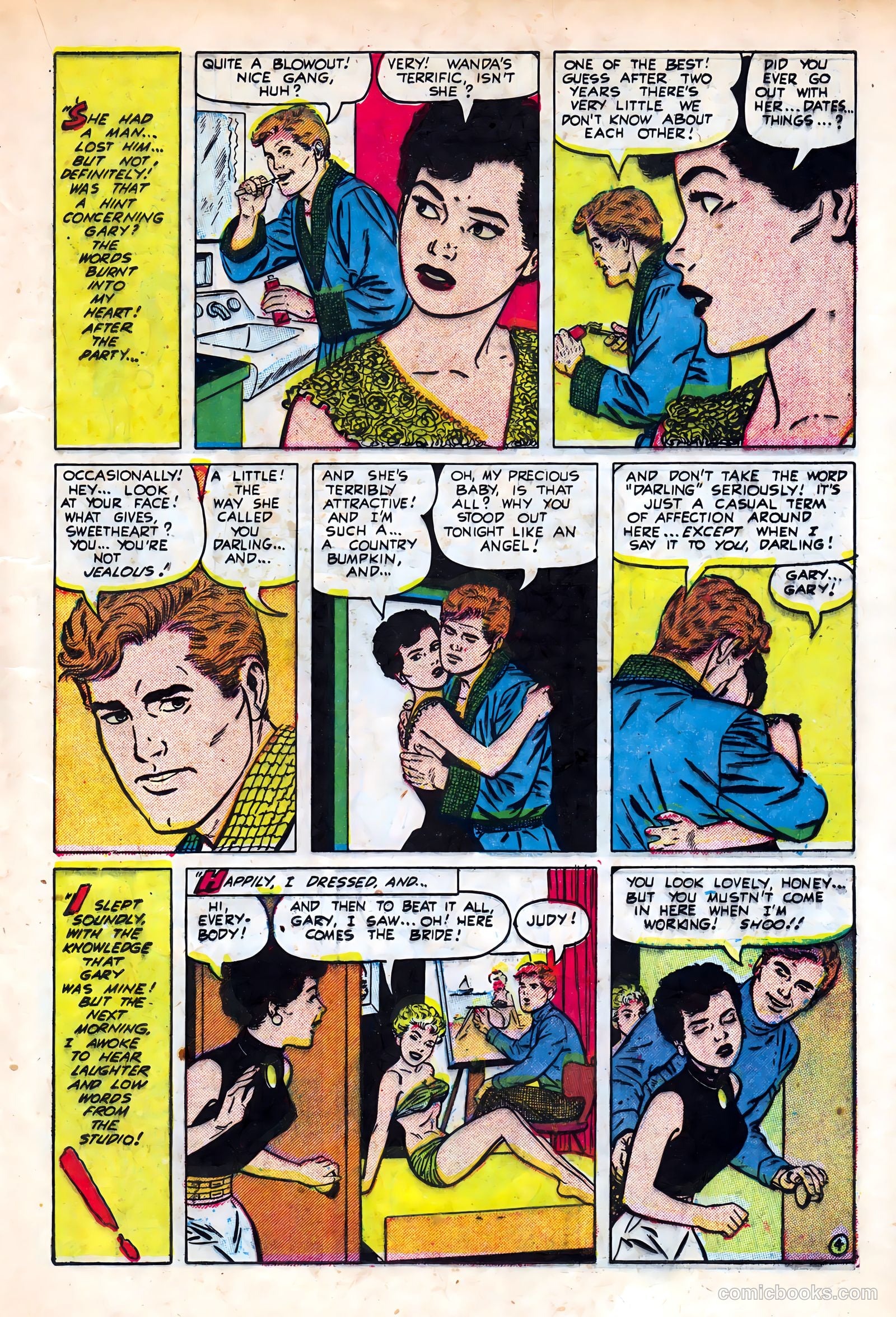 Intimate Love #28 (1954) — page 17 of 38