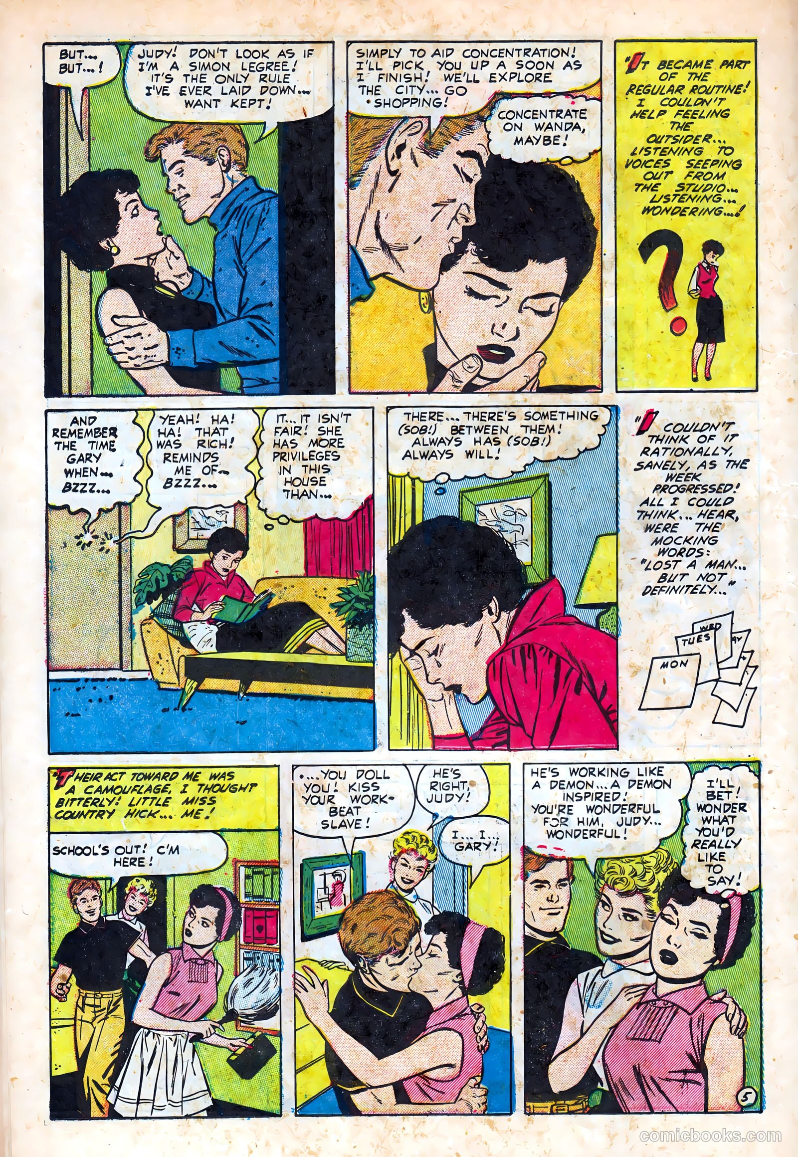 Intimate Love #28 (1954) — page 18 of 38