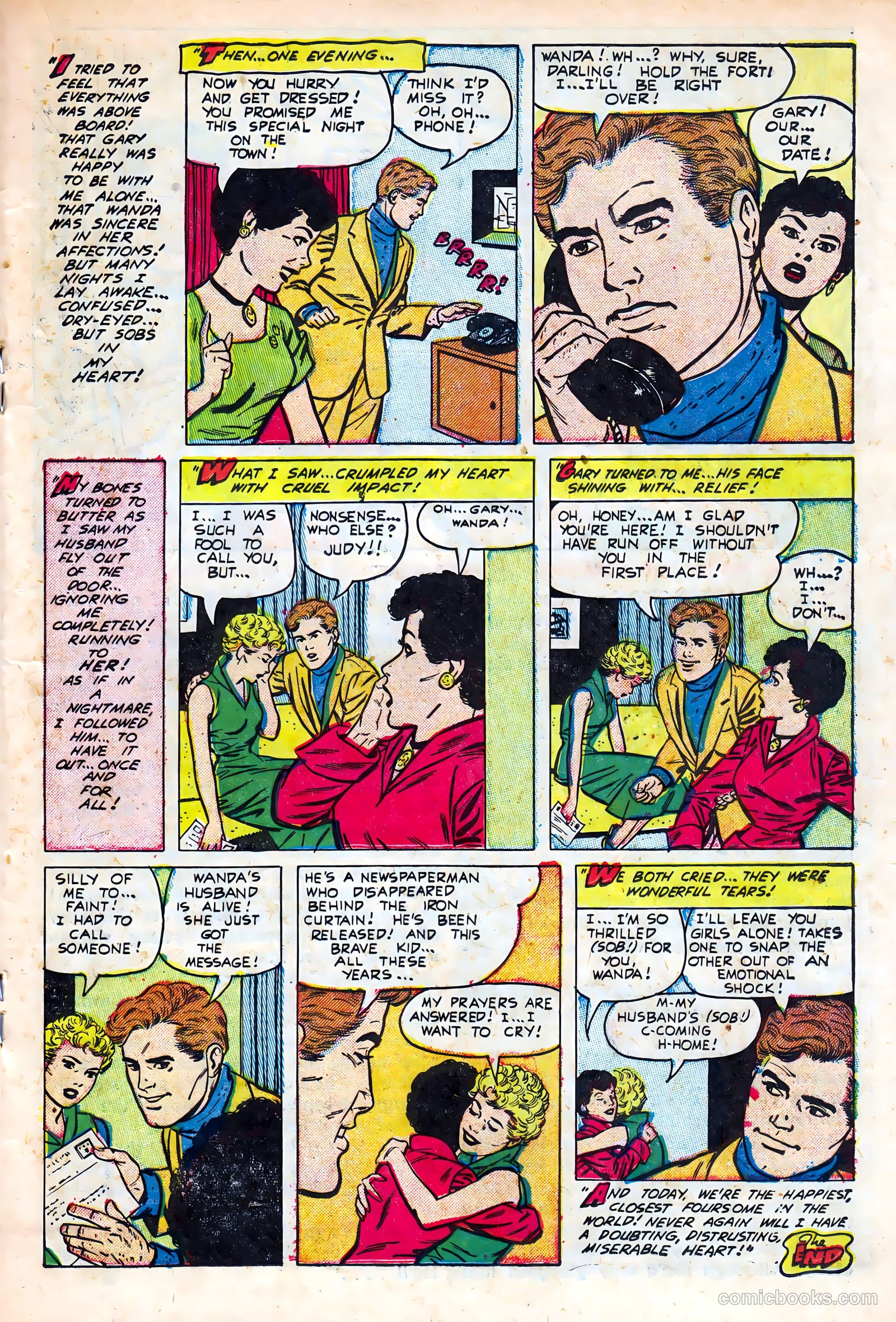 Intimate Love #28 (1954) — page 19 of 38