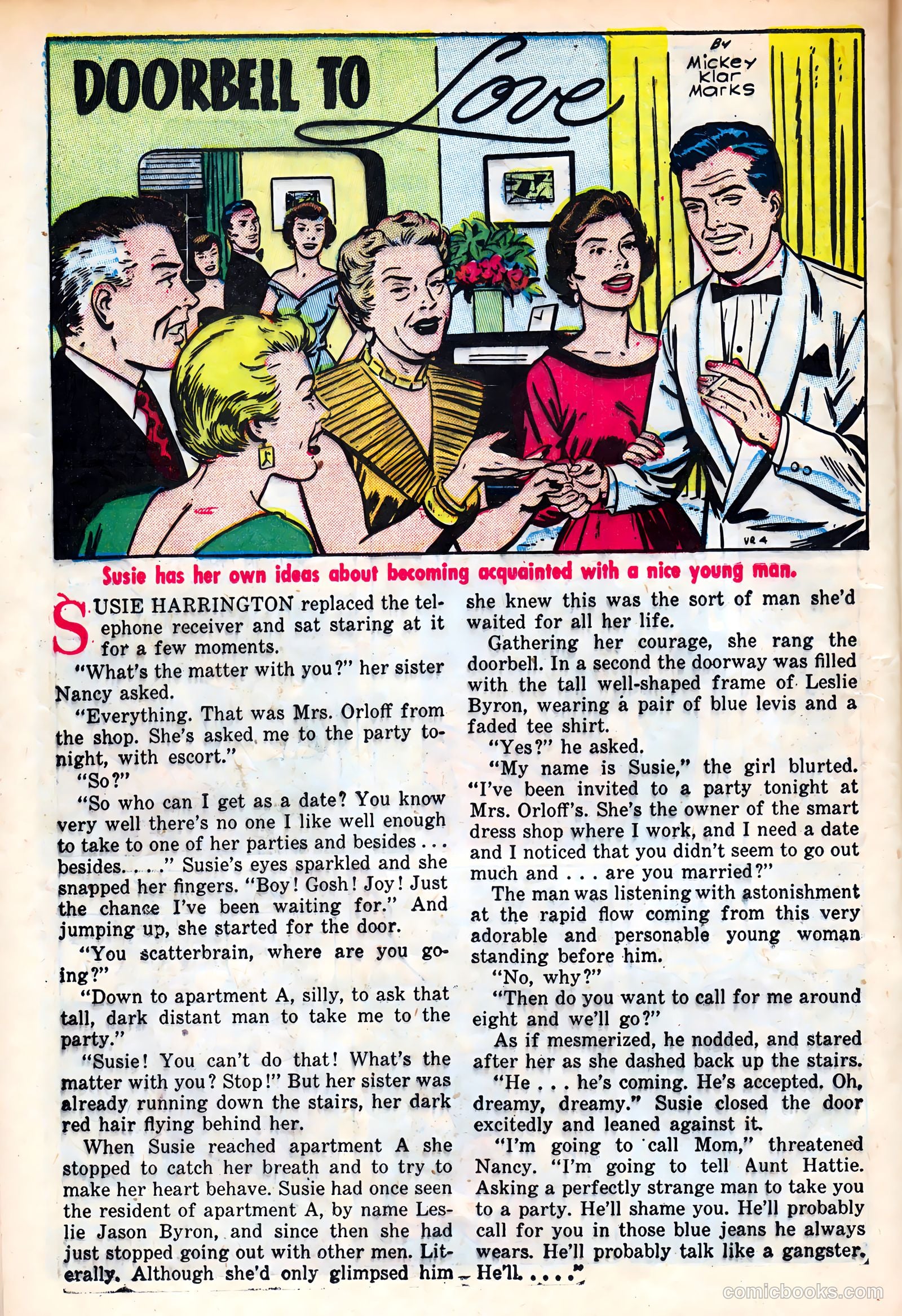 Intimate Love #28 (1954) — page 20 of 38