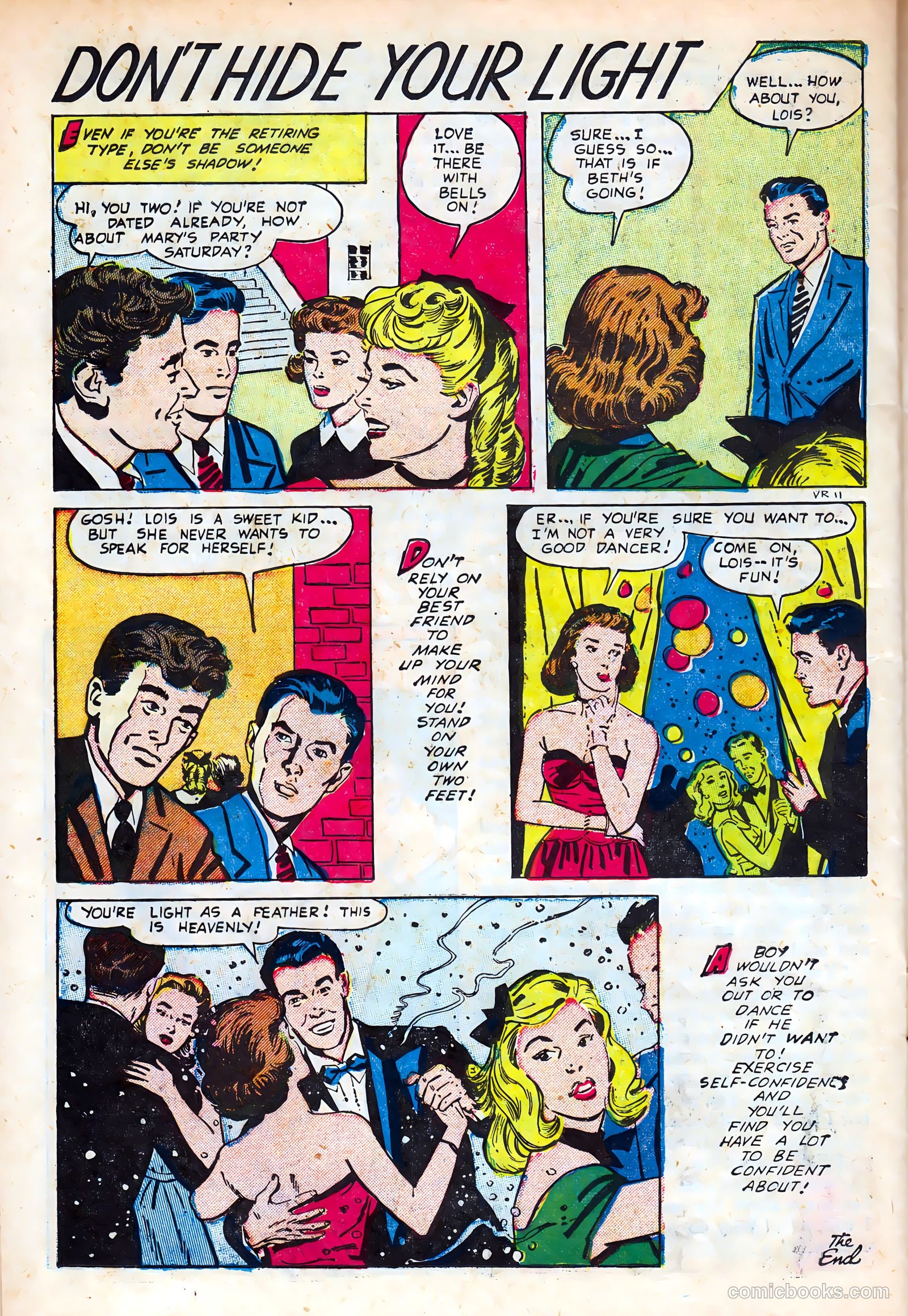 Intimate Love #28 (1954) — page 22 of 38