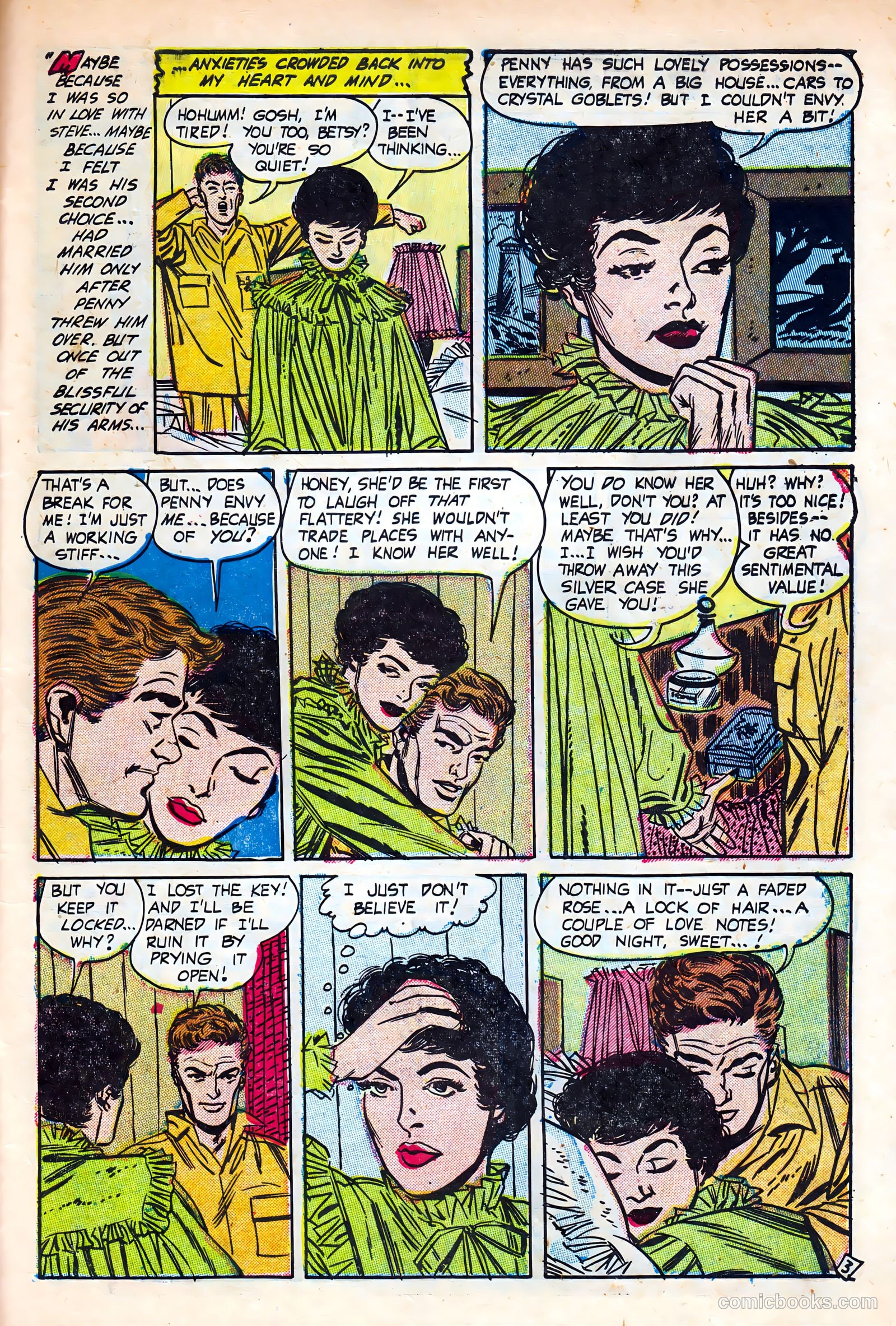 Intimate Love #28 (1954) — page 27 of 38