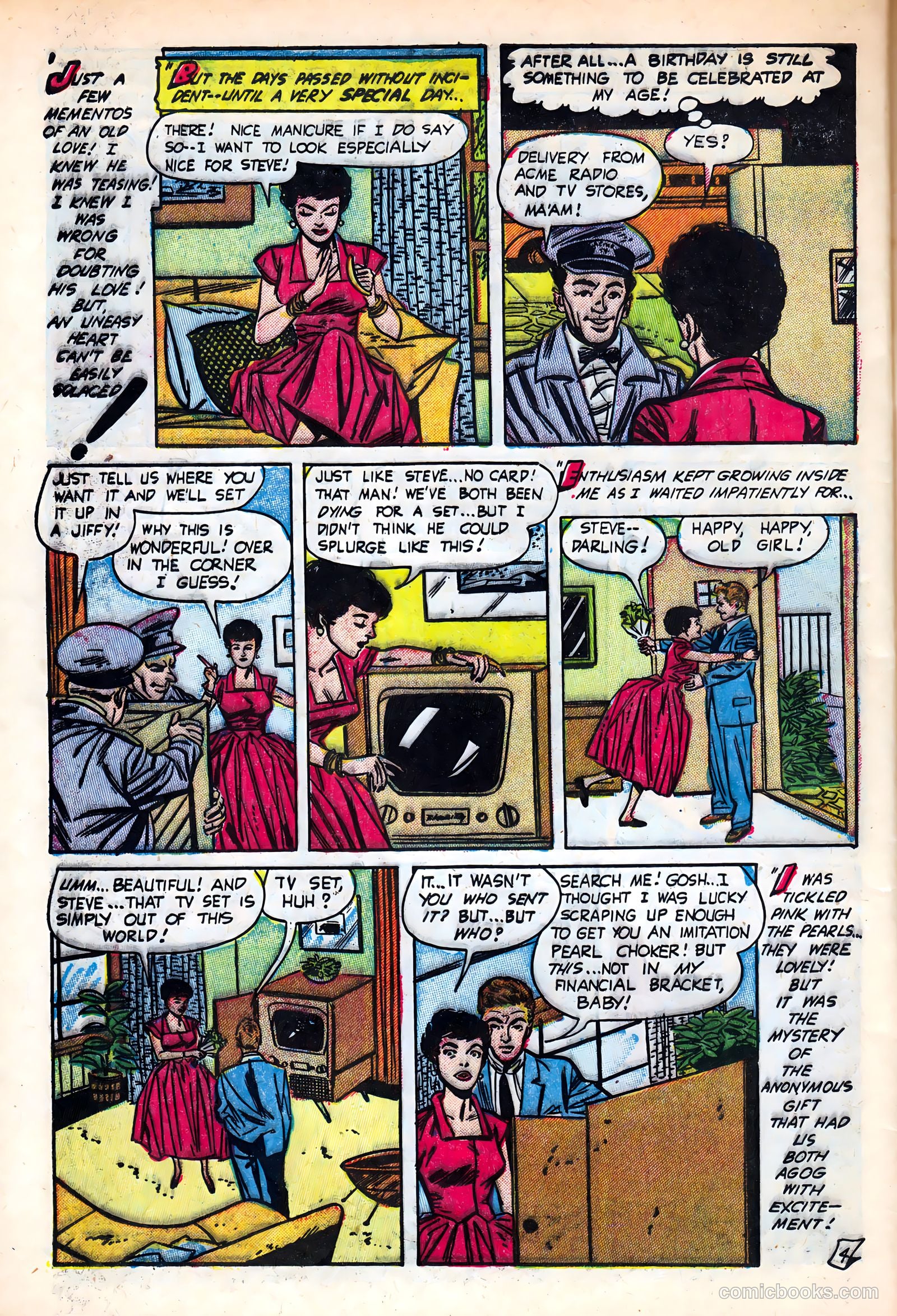 Intimate Love #28 (1954) — page 28 of 38